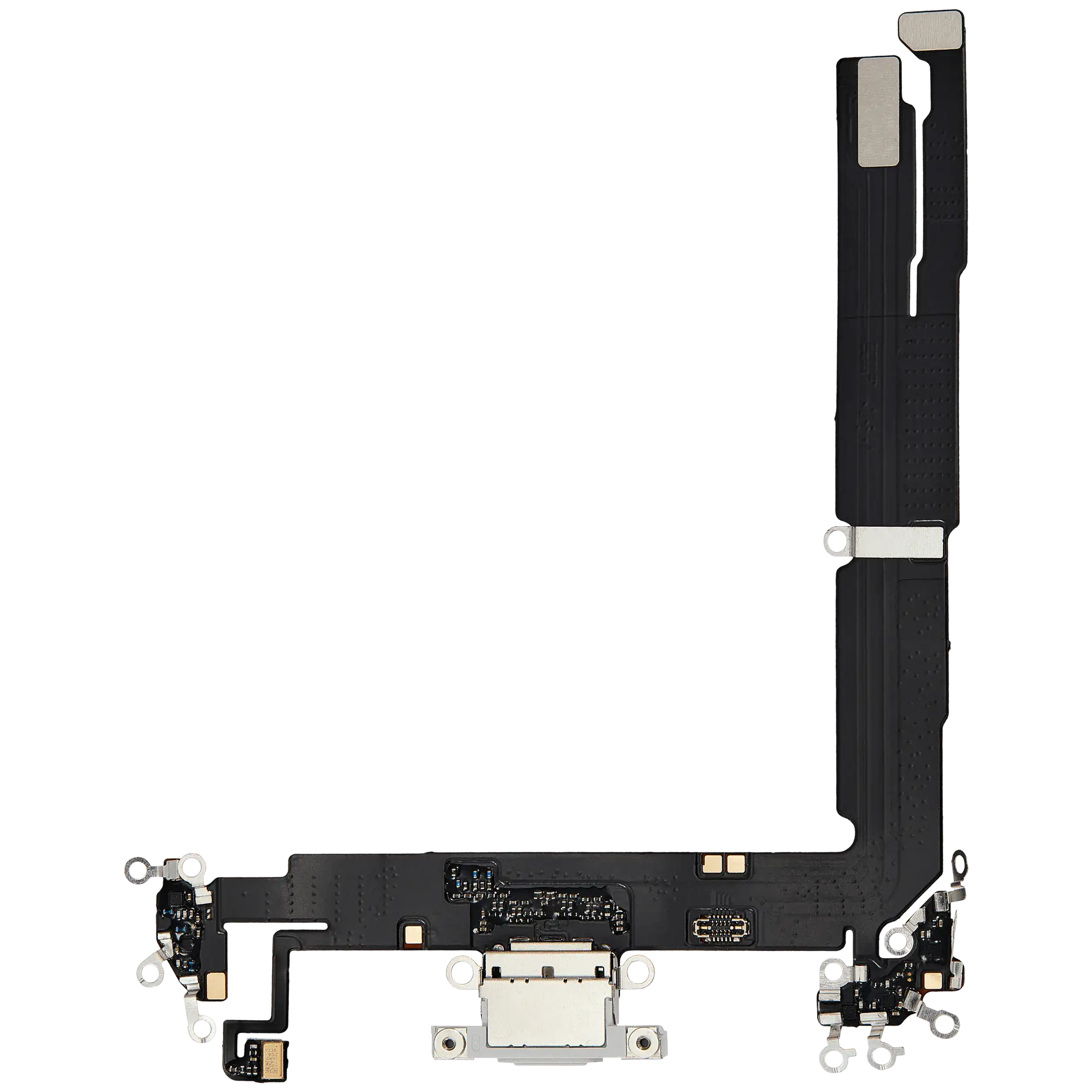 Charging Port Flex Cable For iPhone 16 Plus (Aftermarket Plus) (White)