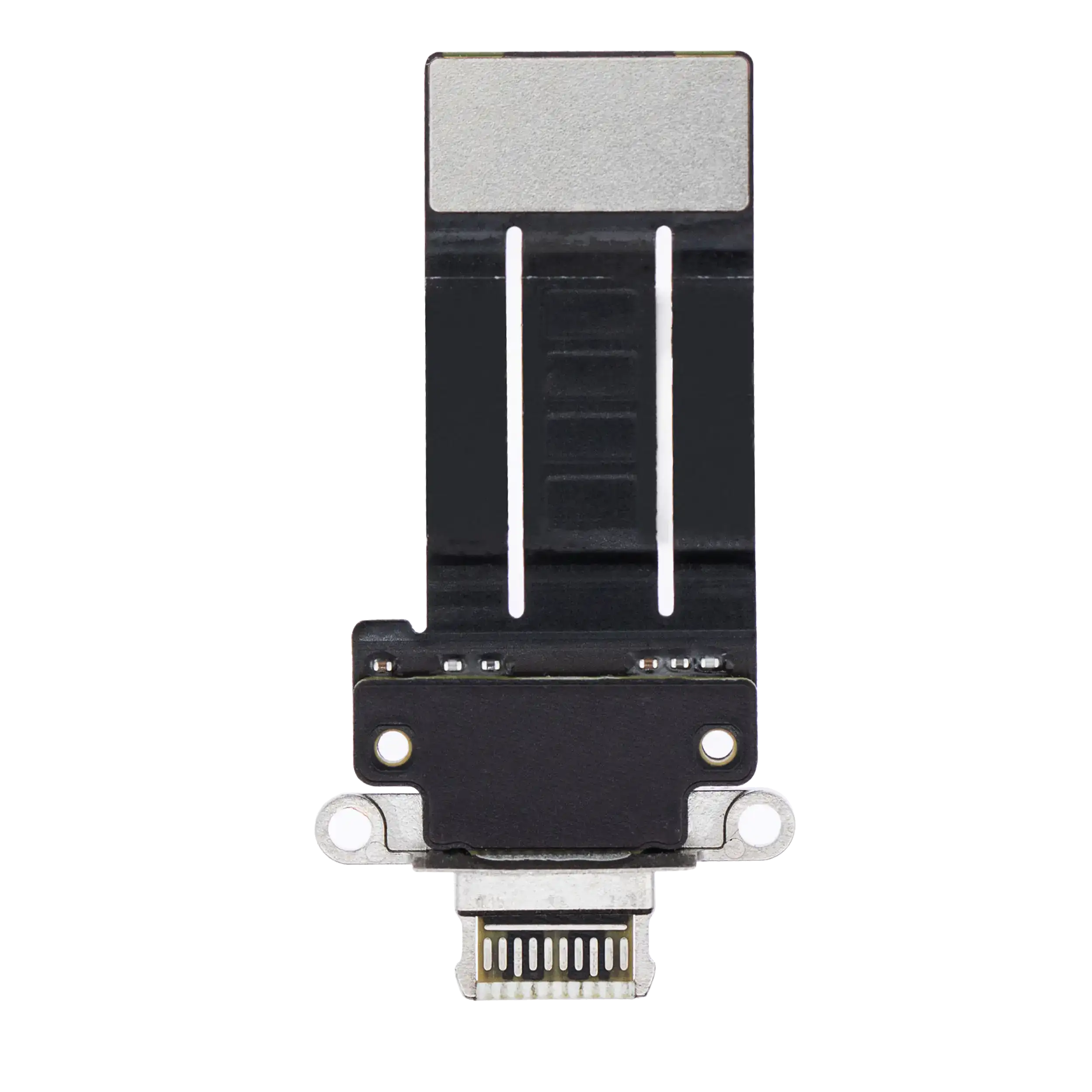 Charging Port Flex Cable For iPad Pro 11" 3rd Gen (2021) / Pro 11" 4th Gen (2022) / iPad Pro 12.9" 5th Gen (2021) / Pro 12.9" 6th Gen (2022) (Silver) (Premium)