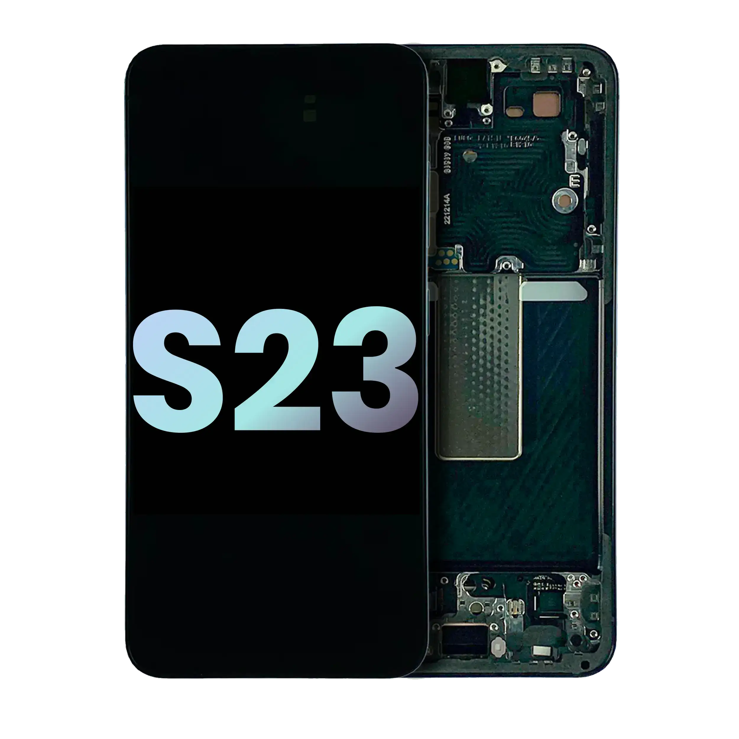 OLED Assembly With Frame For Samsung Galaxy S23 5G (US & International) (Service Pack) (Green)