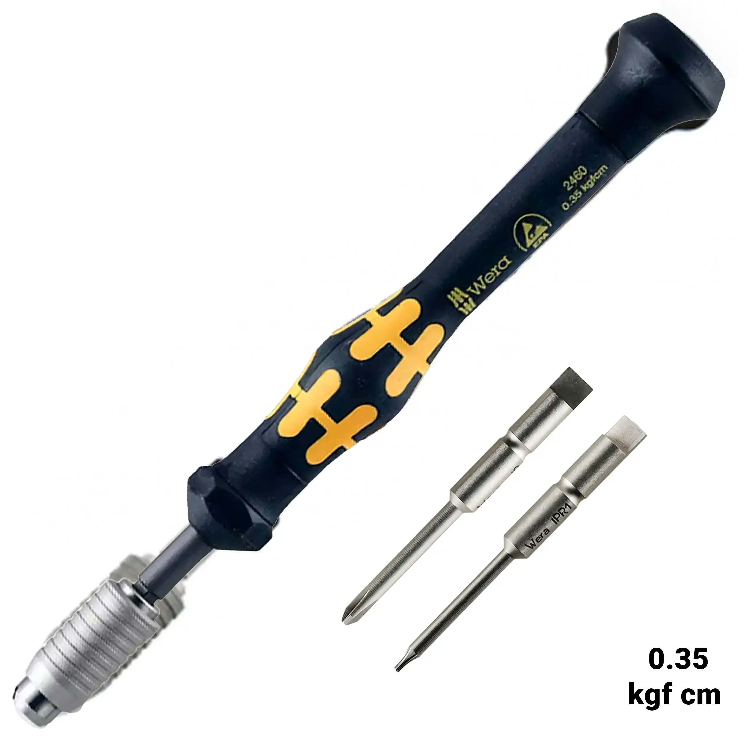 Wera Torque Screwdriver Micro ESD Kit  (0.35 kgf cm) (Black)