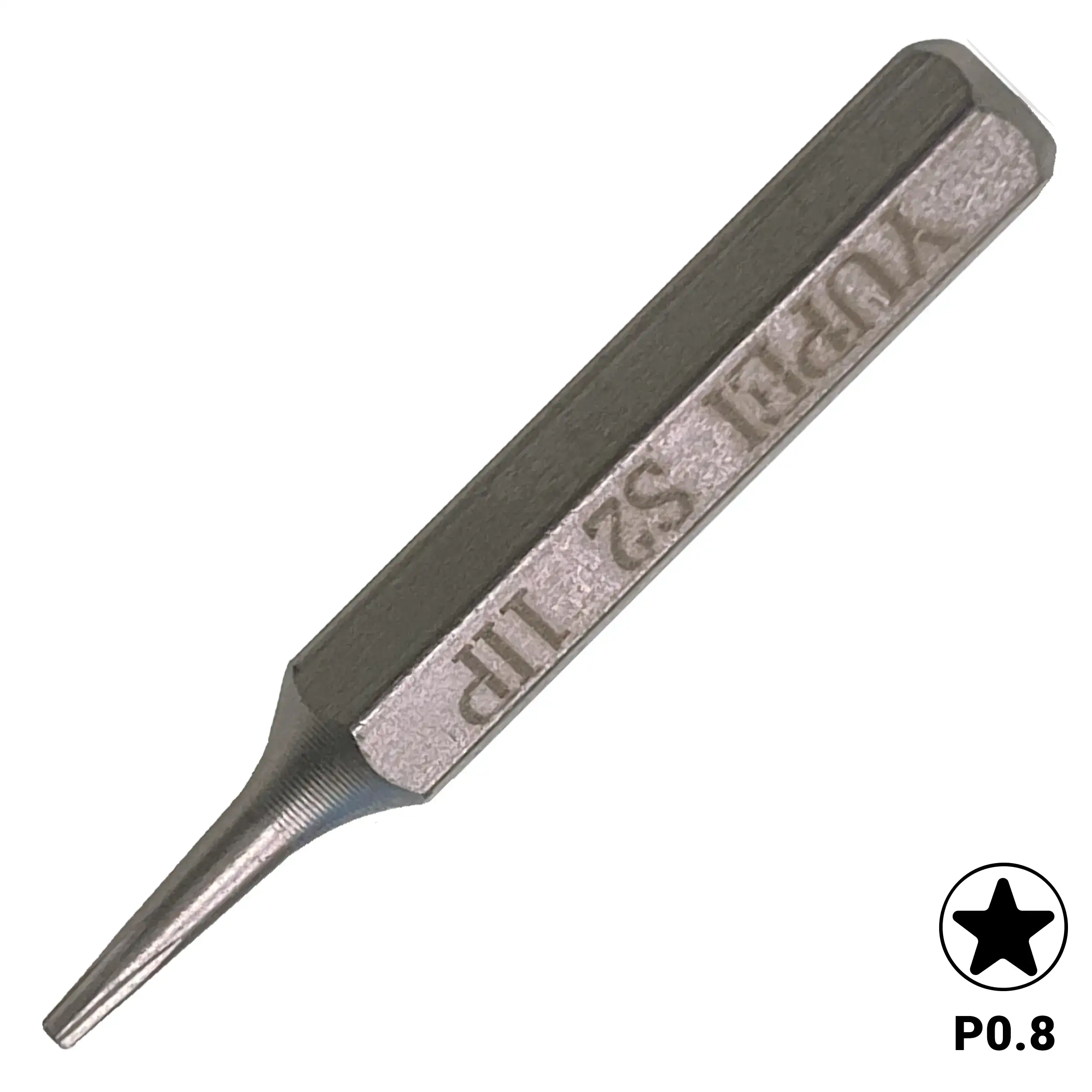 S2 Steel Screwdriver Bit (P0.8)