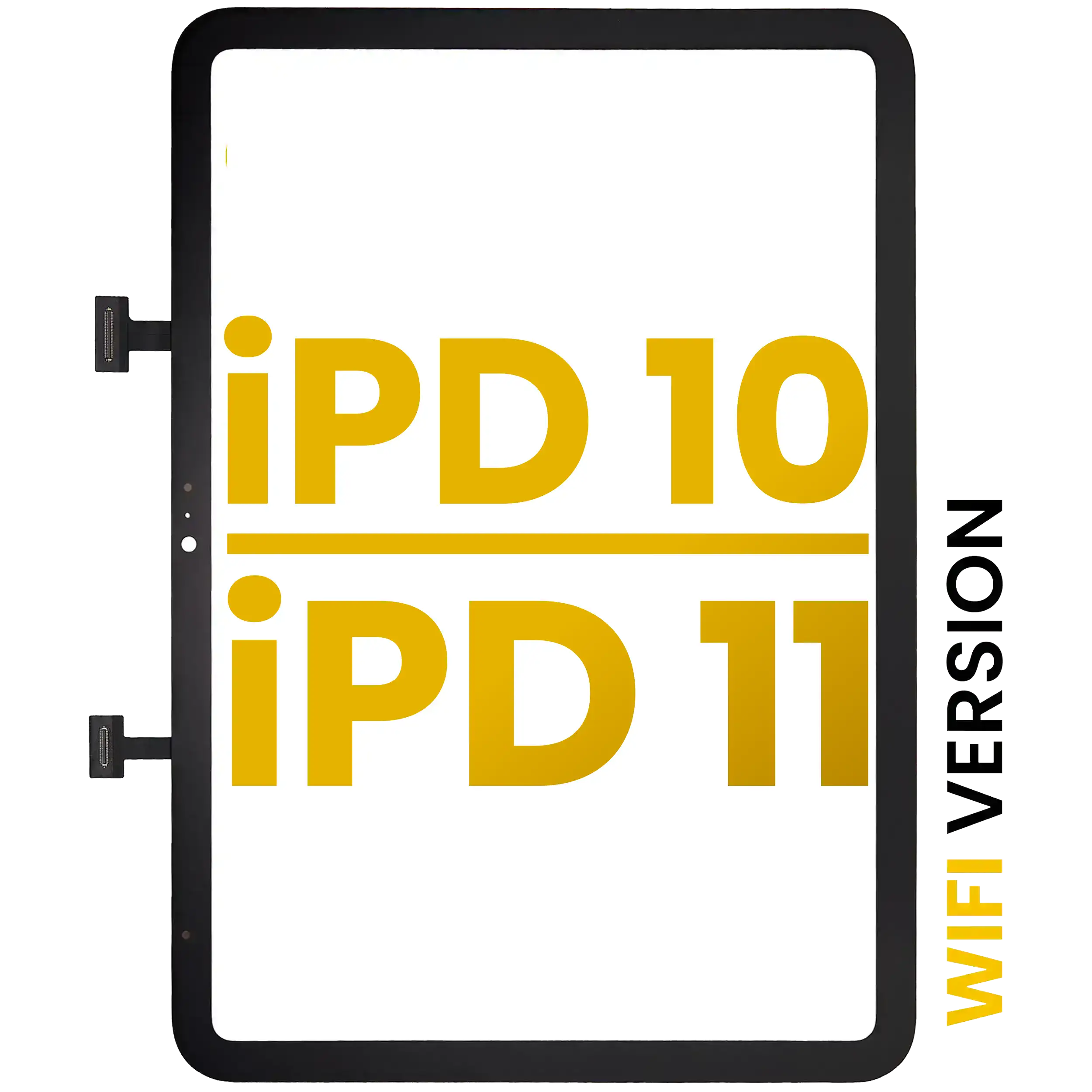 Digitizer For iPad 10 (2022) / iPad 11 (2025) (Premium) (WiFi Only) (Black)