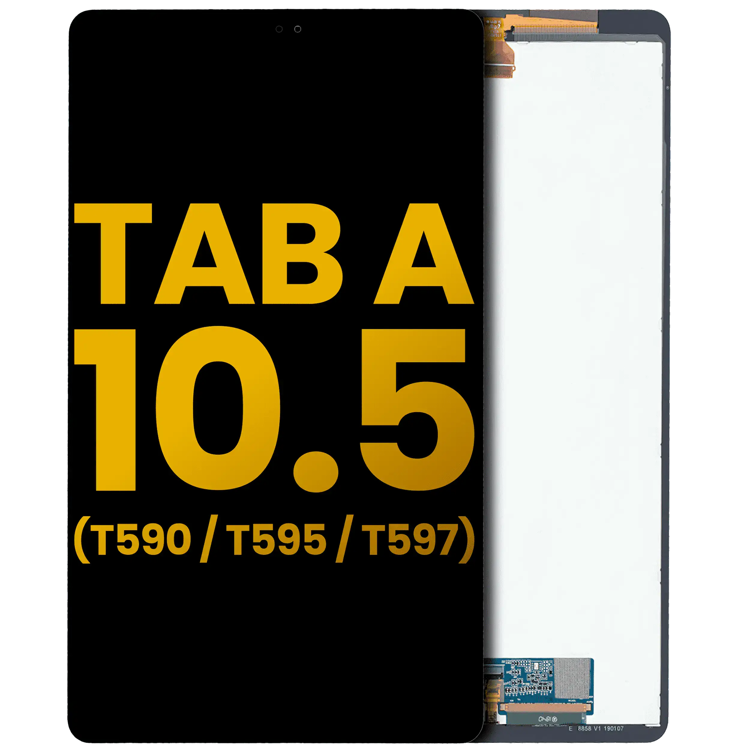 LCD Assembly Without Frame For Samsung Galaxy Tab A 10.5" (T590 / T595 / T597) (2018) (Refurbished) (Black)