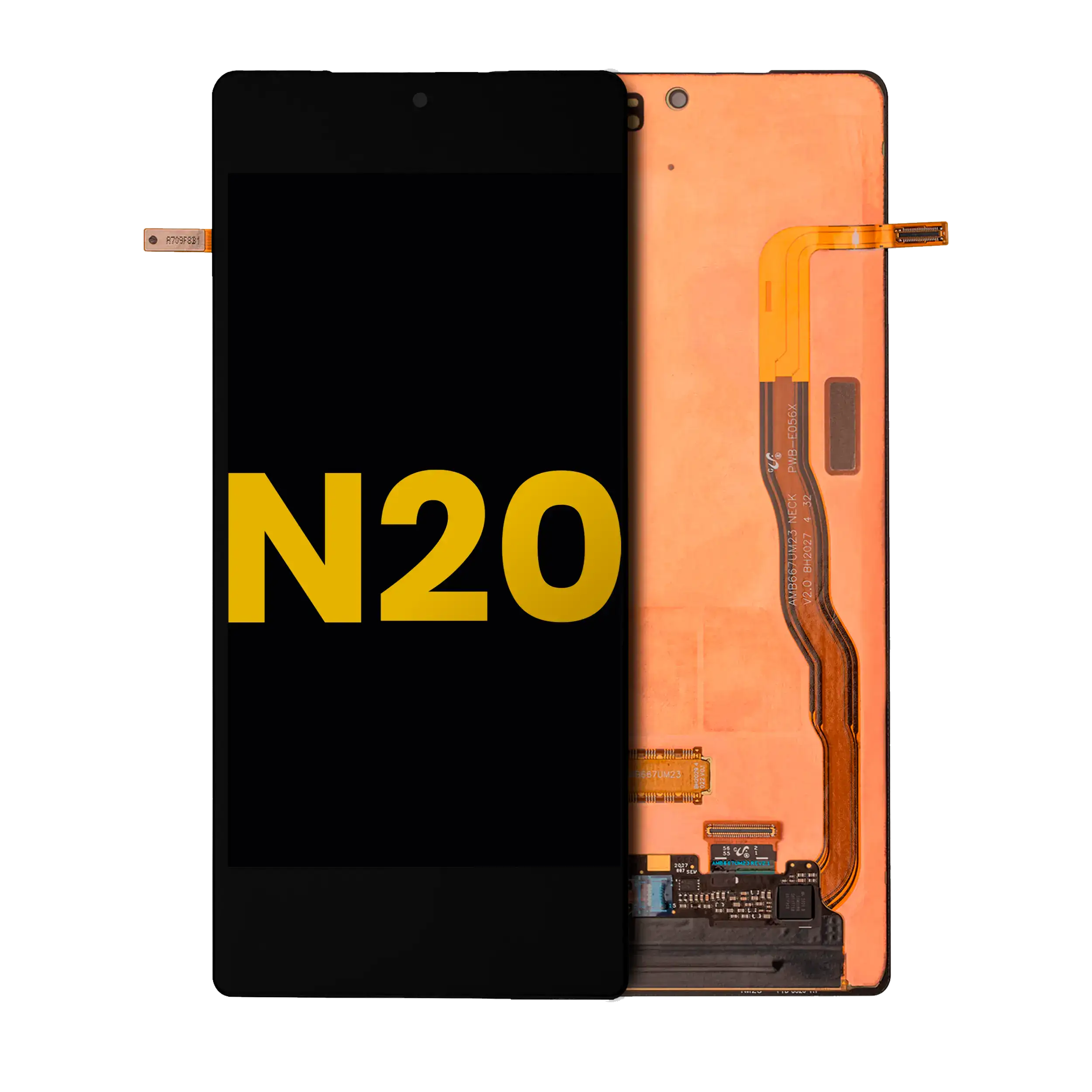 OLED Assembly Without Frame For Samsung Galaxy Note 20 5G (Refurbished) (All Colors)