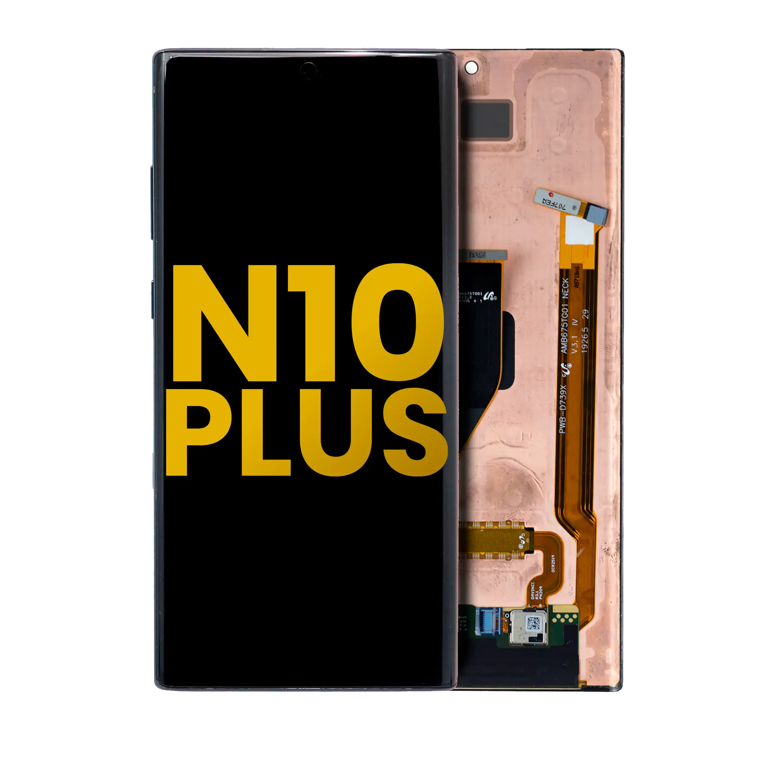 OLED Assembly Without Frame For Samsung Galaxy Note 10 Plus / 5G (Refurbished) (All Colors)