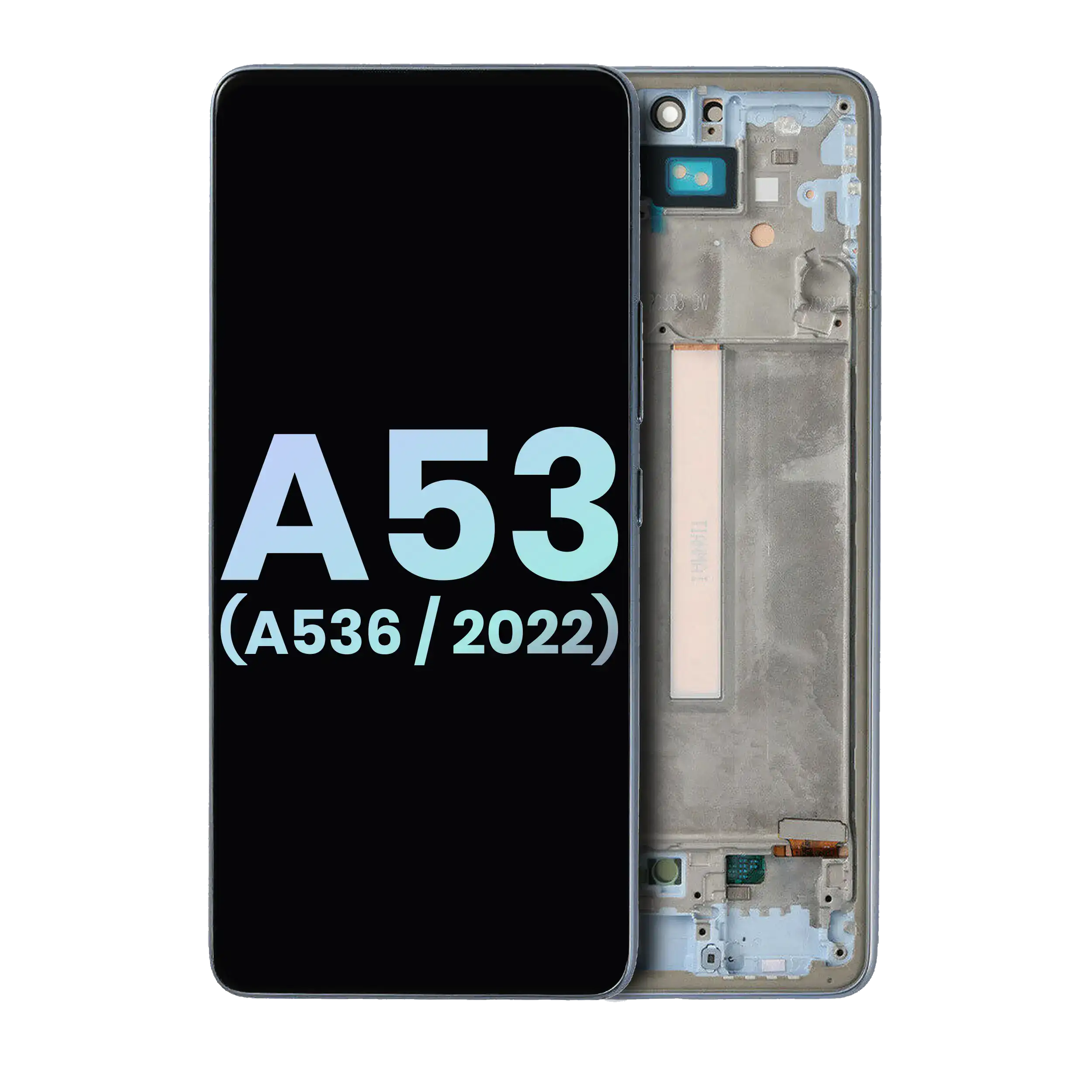 OLED Assembly With Frame For Samsung Galaxy A53 5G (A536 / 2022) (Service Pack) (Blue)