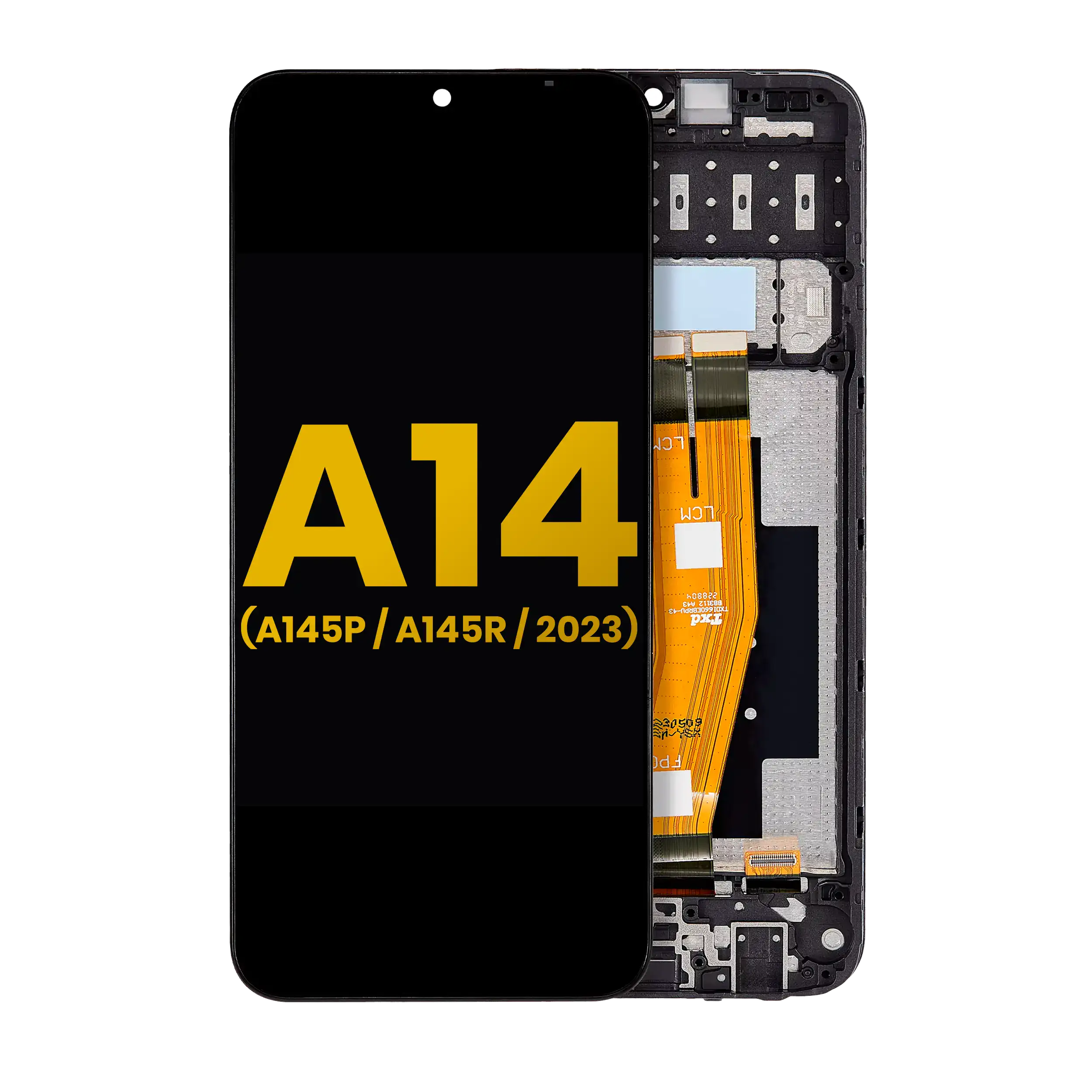 LCD Assembly With Frame For Samsung Galaxy A14 4G (A145P / A145R / 2023) (Refurbished) (All Colors)