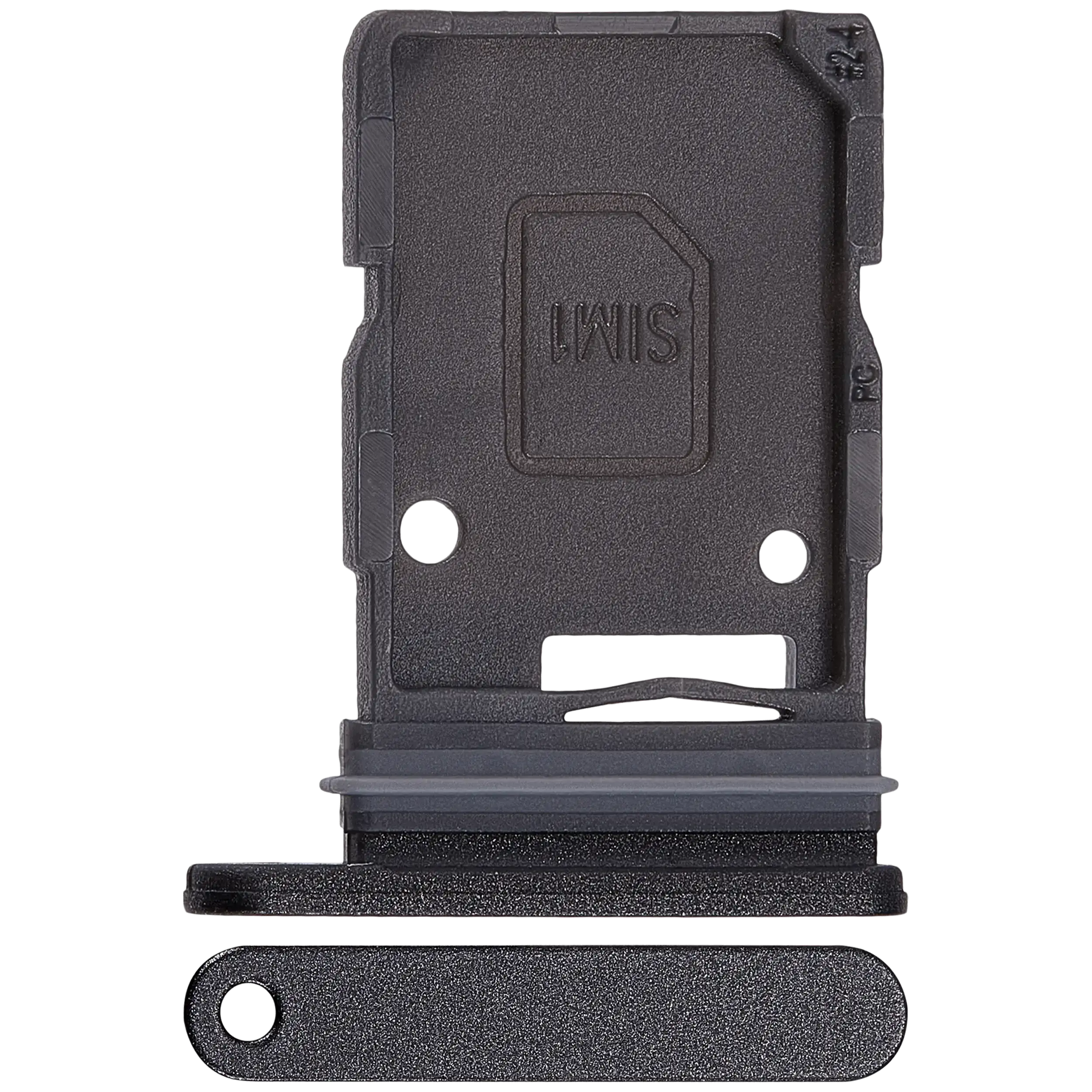 Single Sim Card Tray For Samsung Galaxy A36 5G (A366 / 2025) (Black)