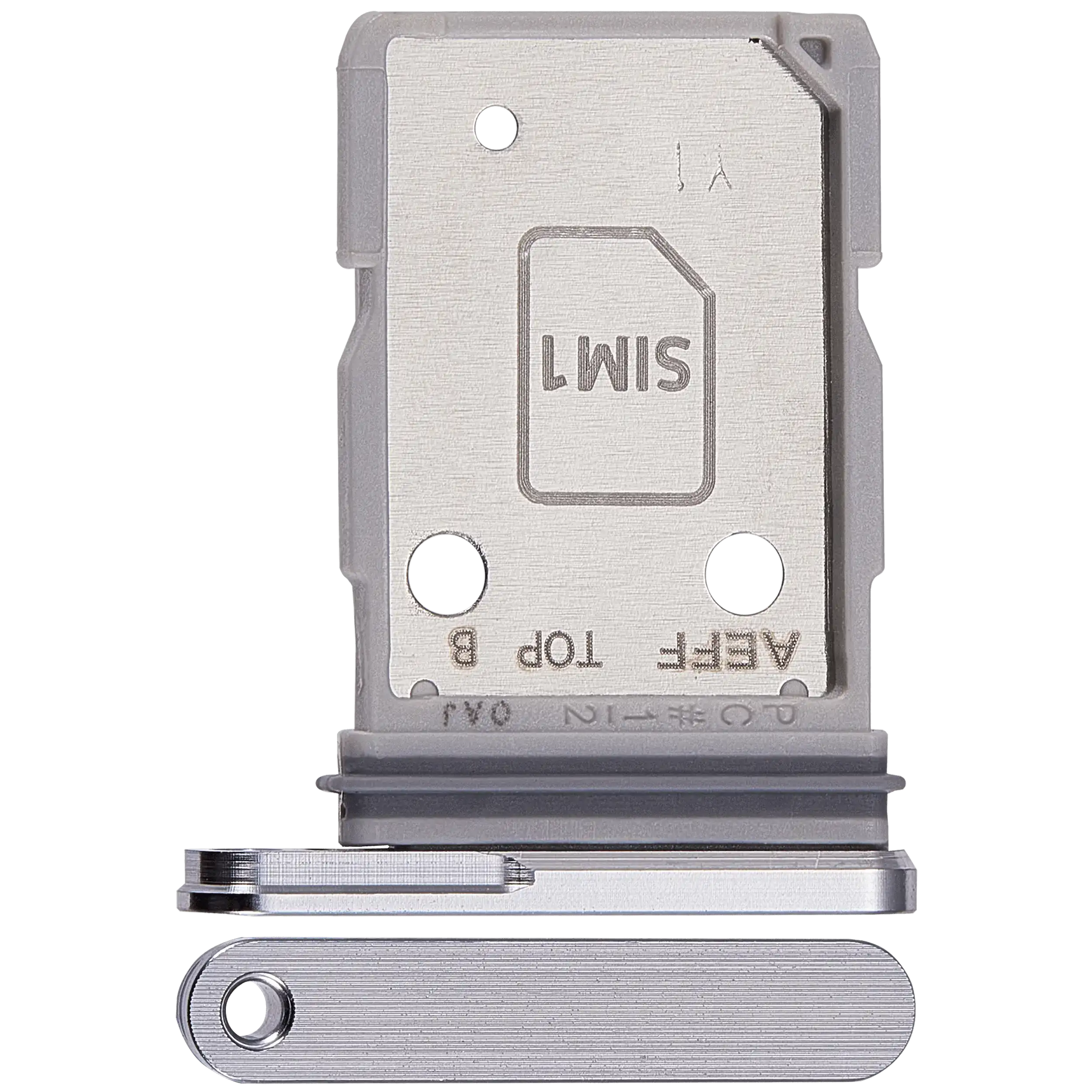 Dual Sim Card Tray For Samsung Galaxy A56 5G (A566 / 2025) (Lightgray)