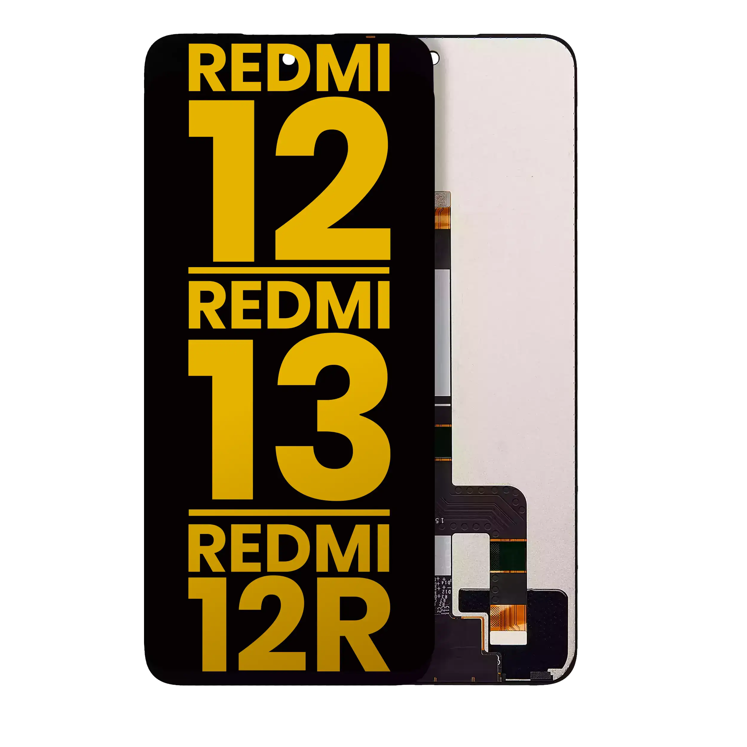 LCD Assembly Without Frame Compatible For Xiaomi Redmi 12 4G /  Redmi 12 5G /Redmi 13 4G / Redmi 13 5G / Redmi Note 12R / Poco M6 Pro (Refurbished) (All Colors)
