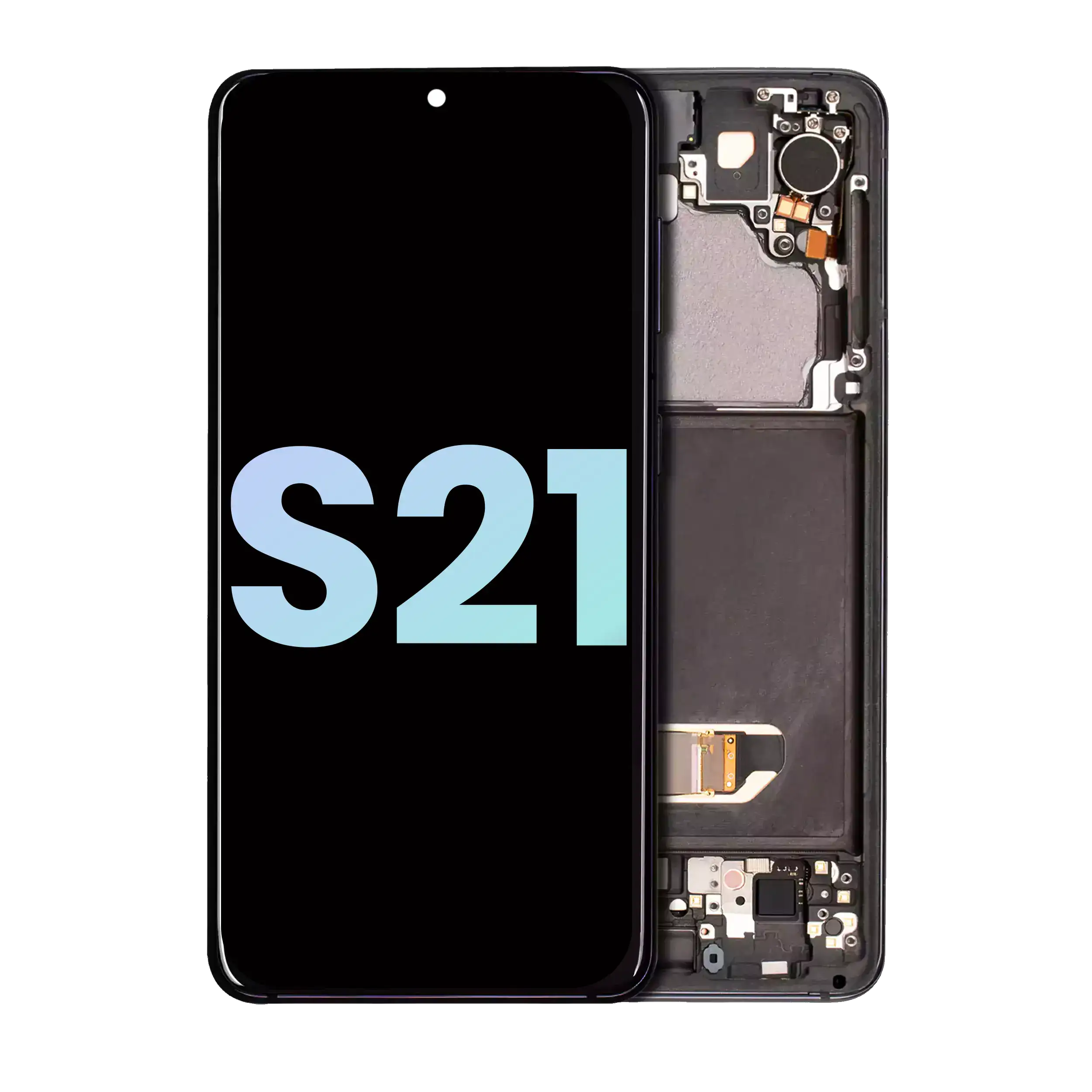 OLED Assembly With Frame For Samsung Galaxy S21 5G (Service Pack) (Phantom Gray)