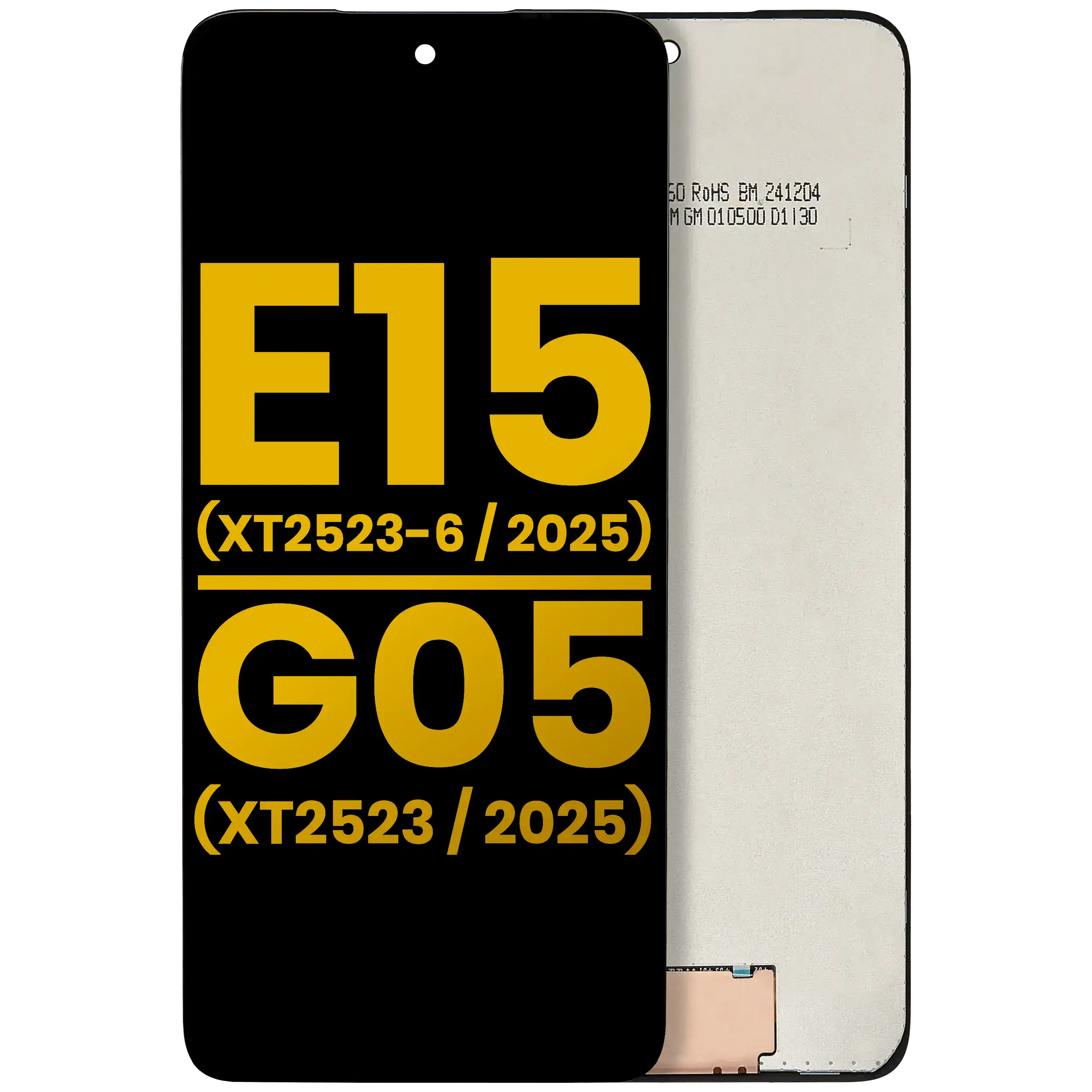 LCD Assembly Without Frame For Motorola Moto E15 (XT2523-6 / 2025) / G05 (XT2523 / 2025) (Refurbished) (All Colors)