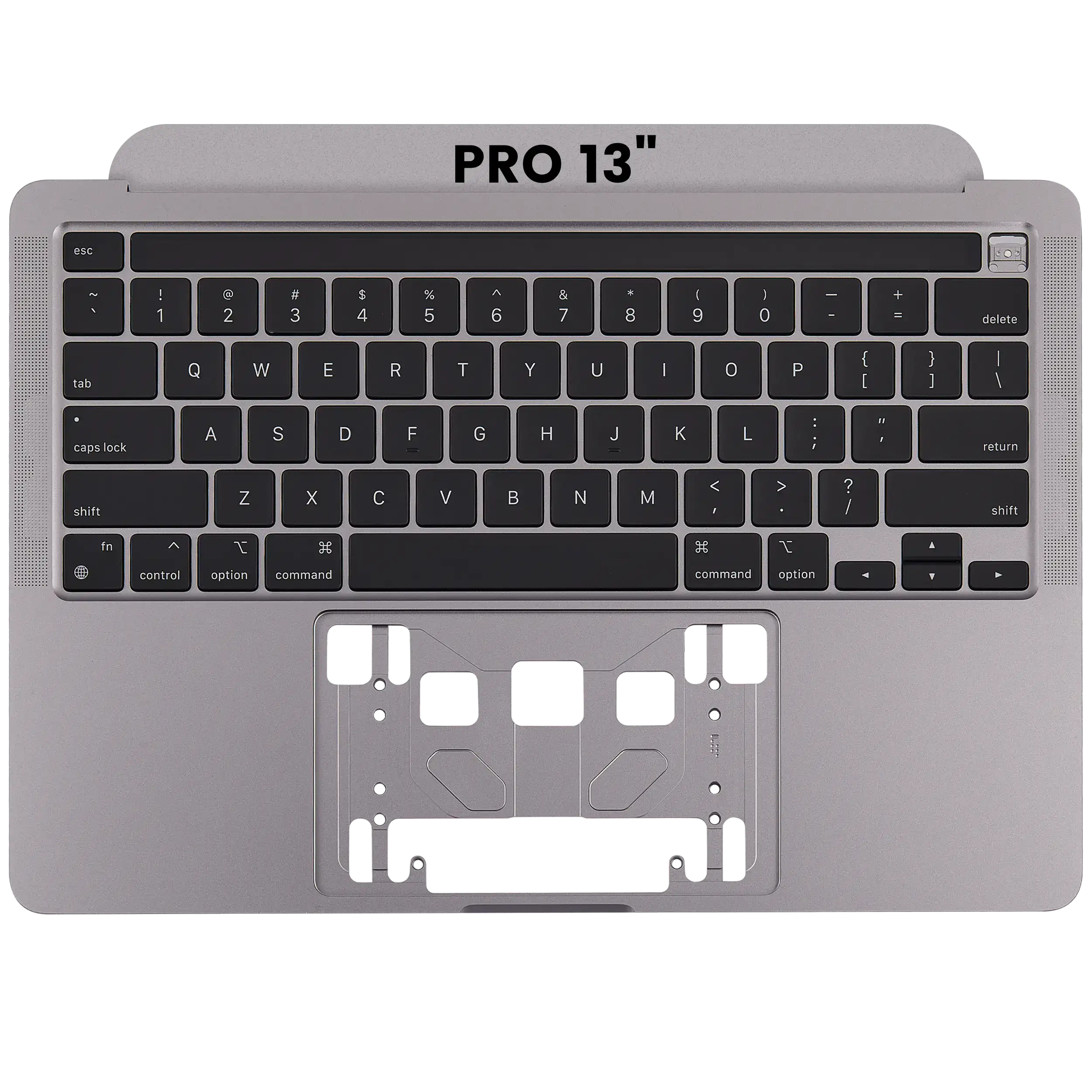 Top Case With Keyboard For MacBook Pro 13" A2338 (2020)  / (US English) (Space Gray)