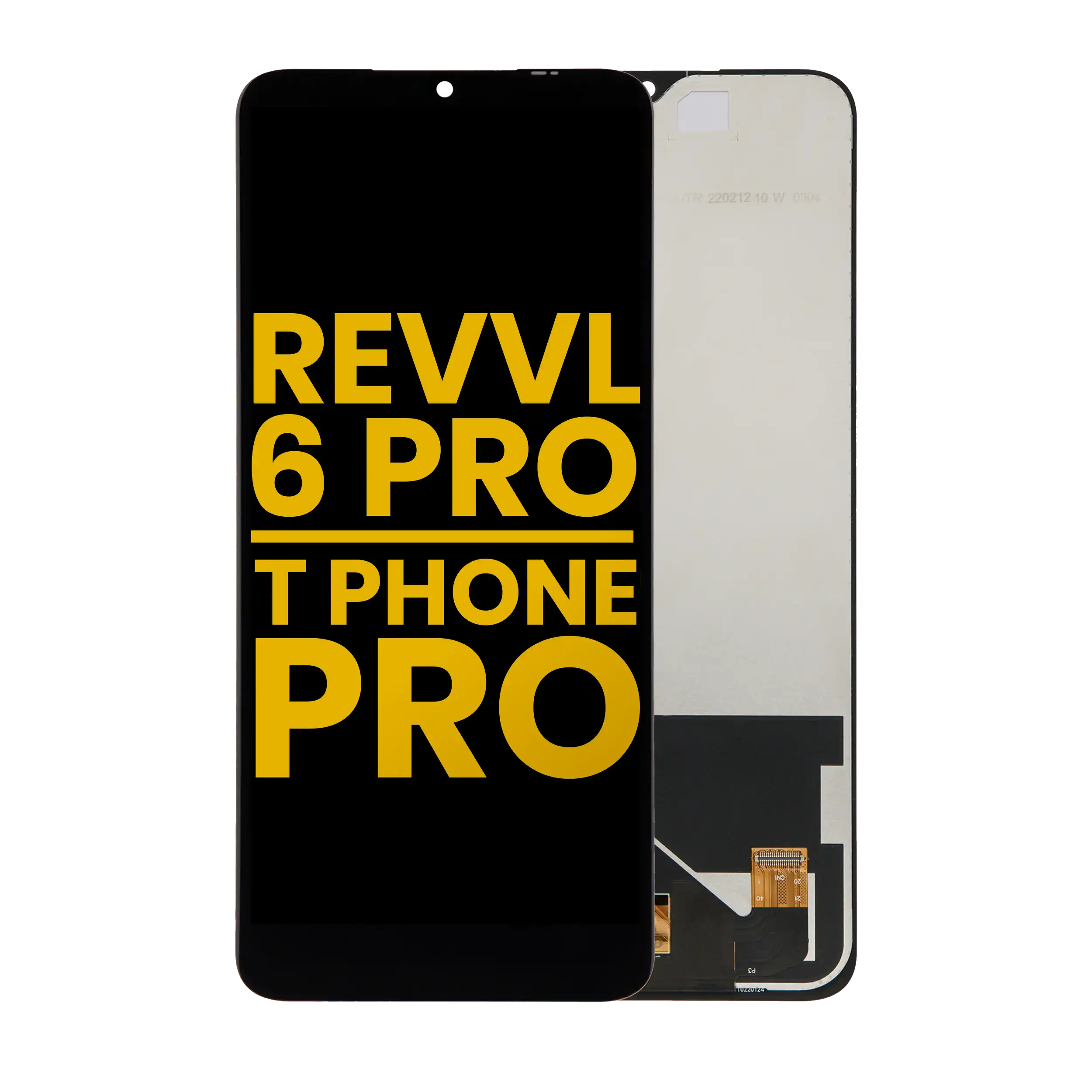 LCD Assembly Without Frame For T-Mobile Revvl 6 Pro / T Phone Pro 5G (Refurbished) (All Colors)