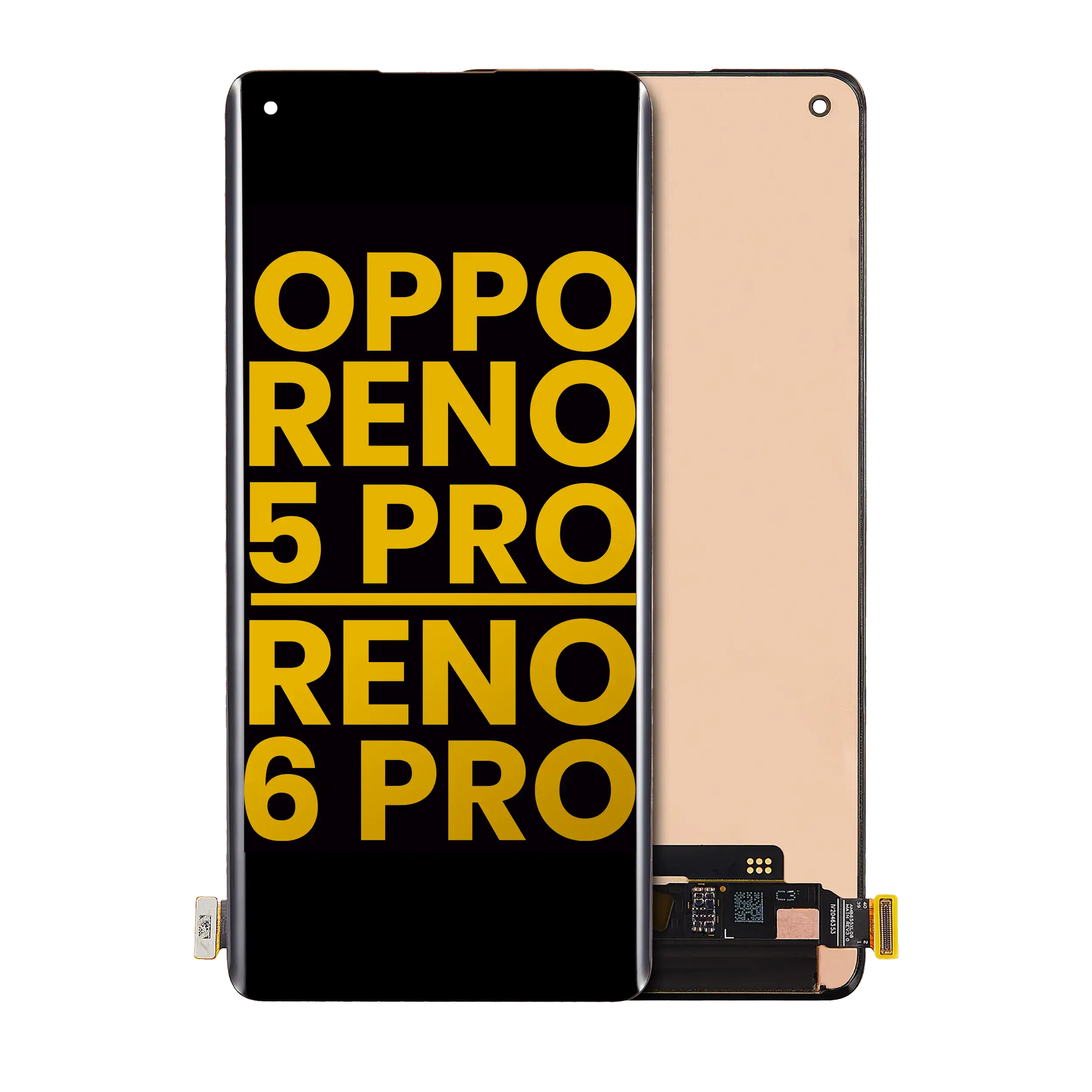 OLED Assembly Without Frame For OPPO Reno 5 Pro 5G / Reno 6 Pro (Refurbished) (All Colors)