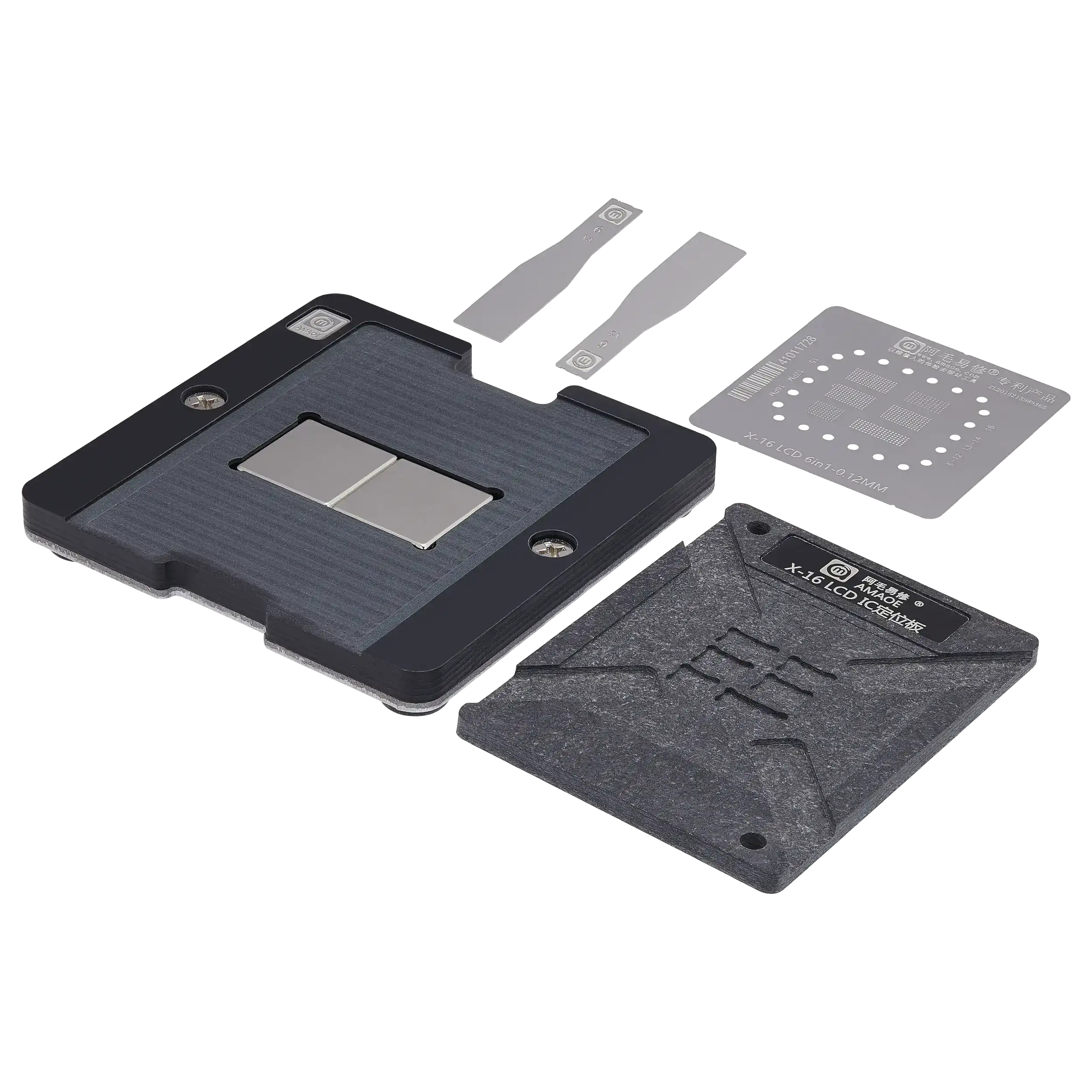 Display IC Reballing Platform For iPhone X -16 Series (Amaoe)