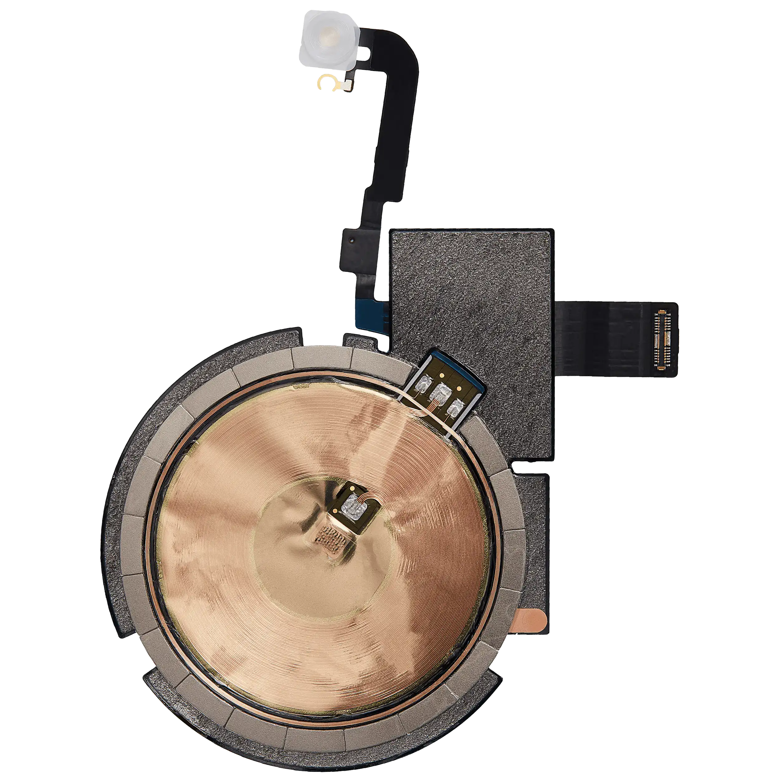 Wireless NFC Charging Flex With Flashlight Flex Cable For iPhone 15 Pro