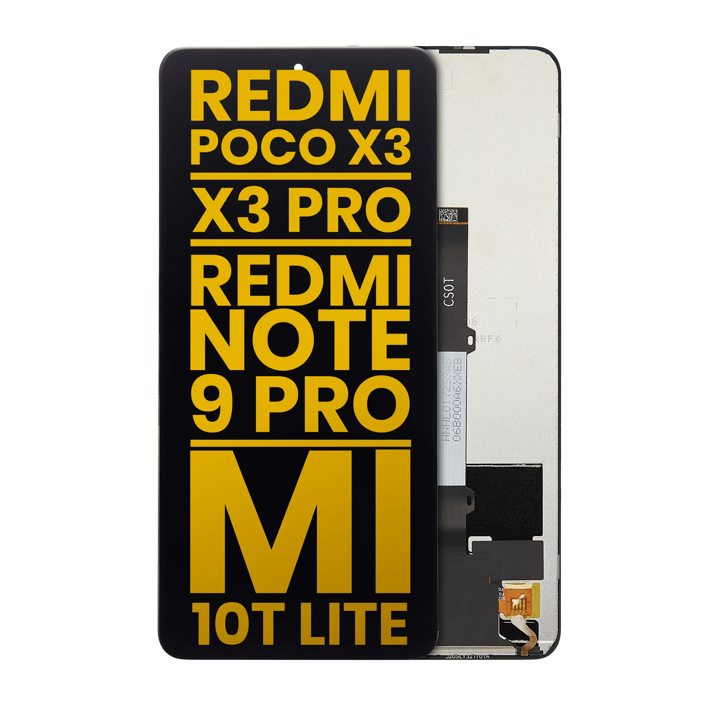 LCD Assembly Without Frame For Xiaomi Redmi Poco X3 / X3 Pro / POCO X3 NFC / Redmi Note 9 Pro 5G / Mi 10T Lite 5G / Mi 10i (Refurbished) (All Colors)