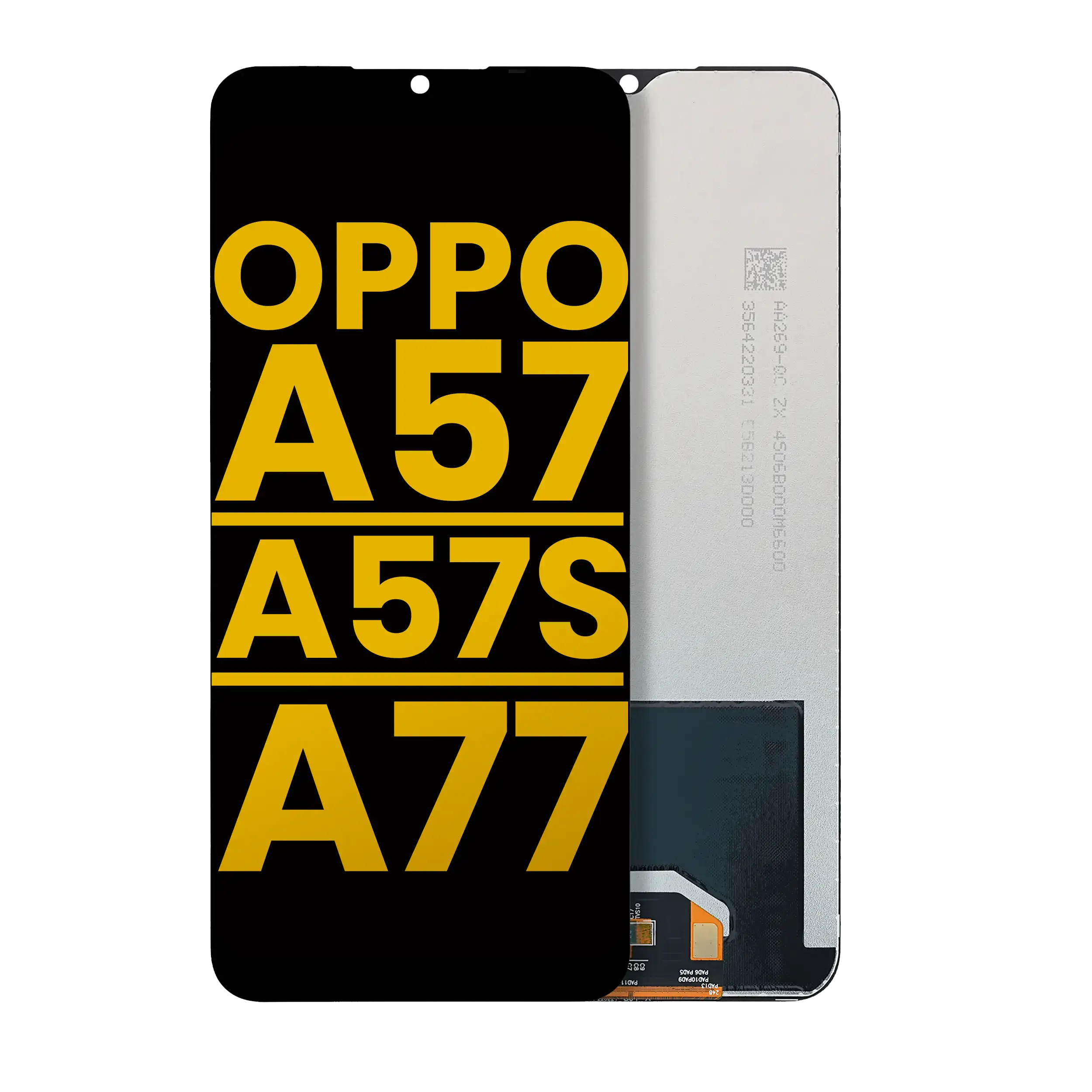 LCD Assembly Without Frame Compatible For OPPO A57 4G/ A57 E / A57 S / A77 4G/ 5G / A77 S (Refurbished) (All Colors)