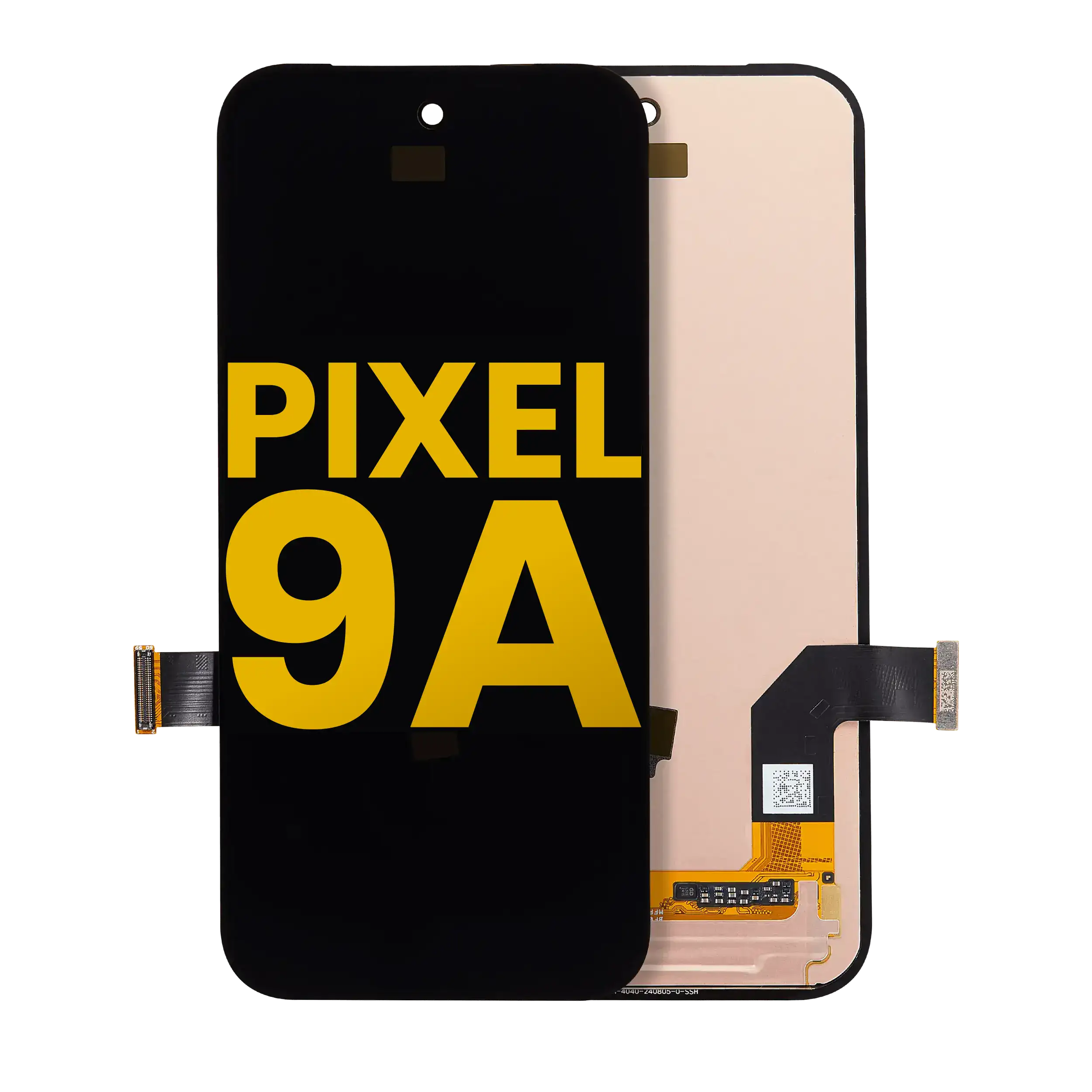 OLED Assembly Without Frame (Without Fingerprint Sensor) For Google Pixel 9a (Refurbished) (All Colors)