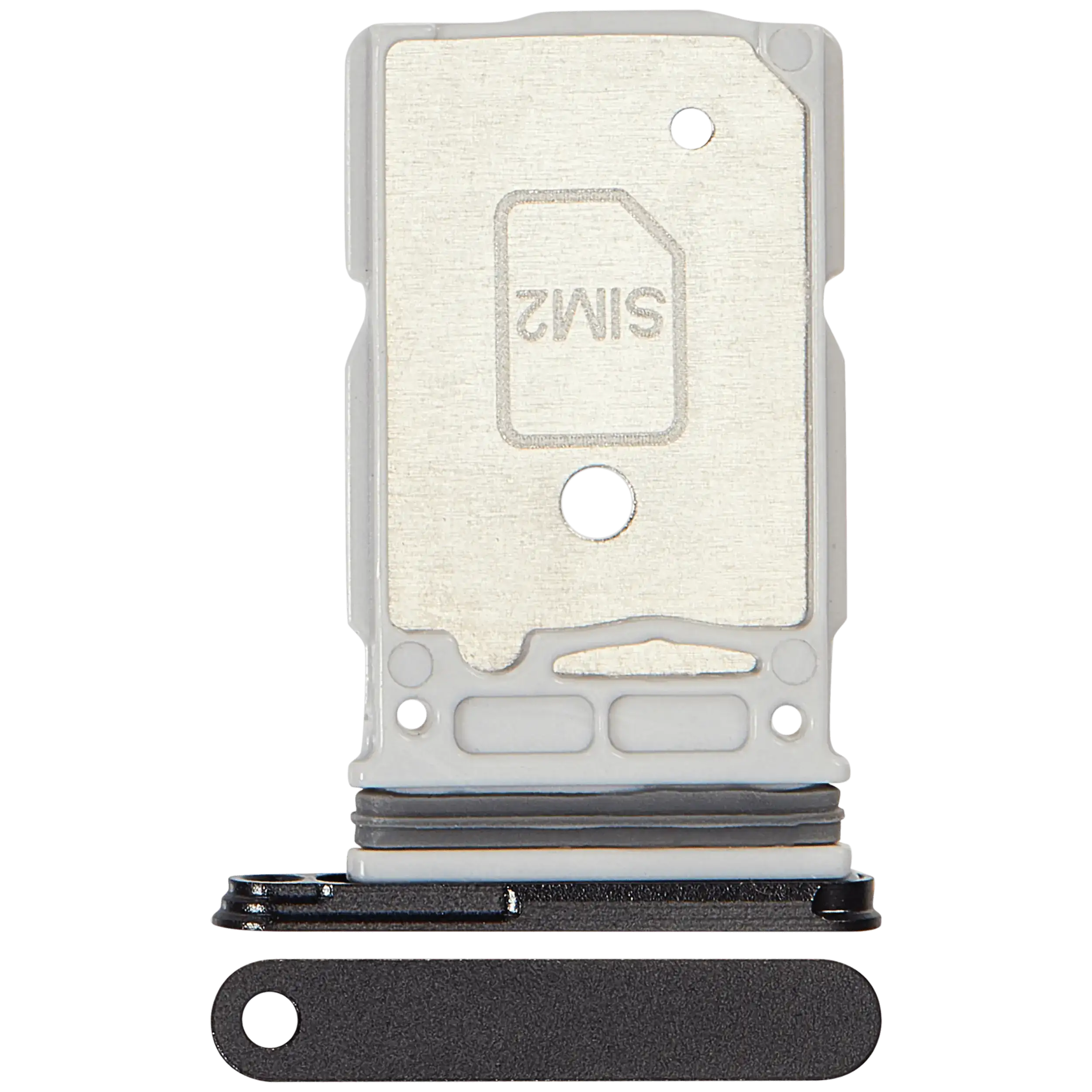 Dual Sim Card Tray For Samsung Galaxy S25 Ultra (Titanium Jet Black)