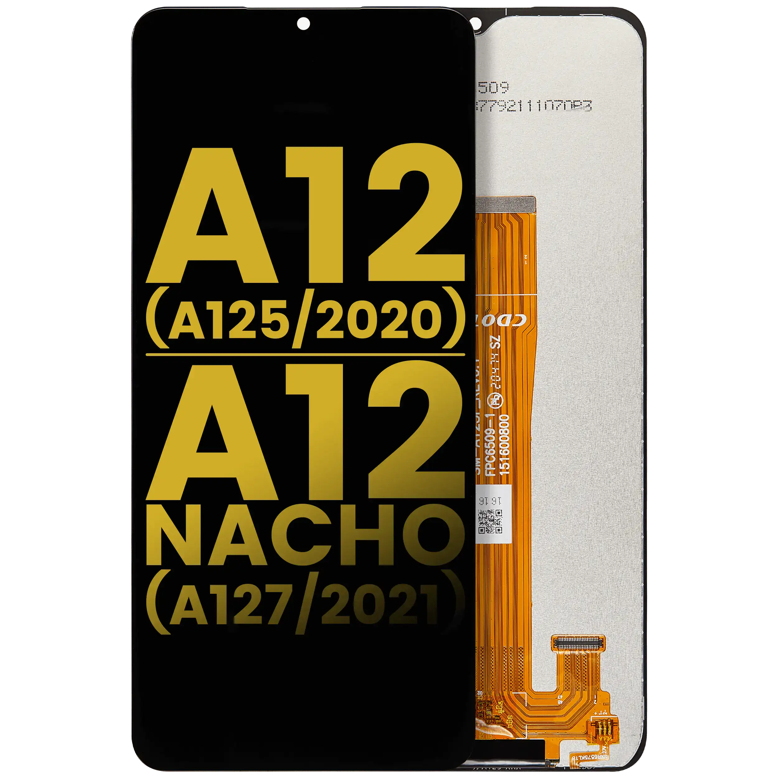 LCD Assembly Without Frame For Samsung Galaxy A12 (A125 / 2020) / A12 Nacho (A127 / 2021) (Refurbished) (All Colors)