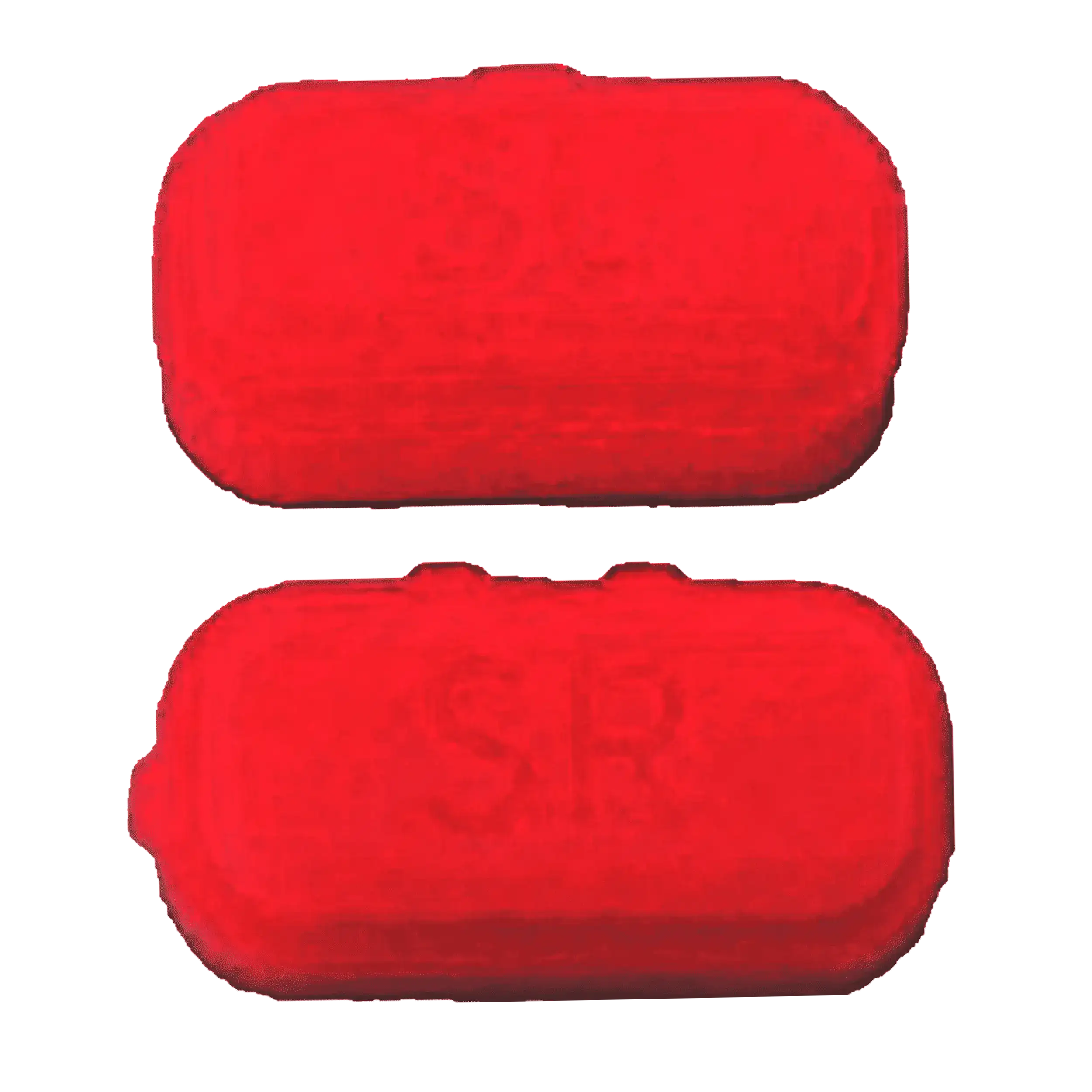SR and SL Switch Button For Nintendo Switch Joy Con Controller (2 Piece Set) (Red)