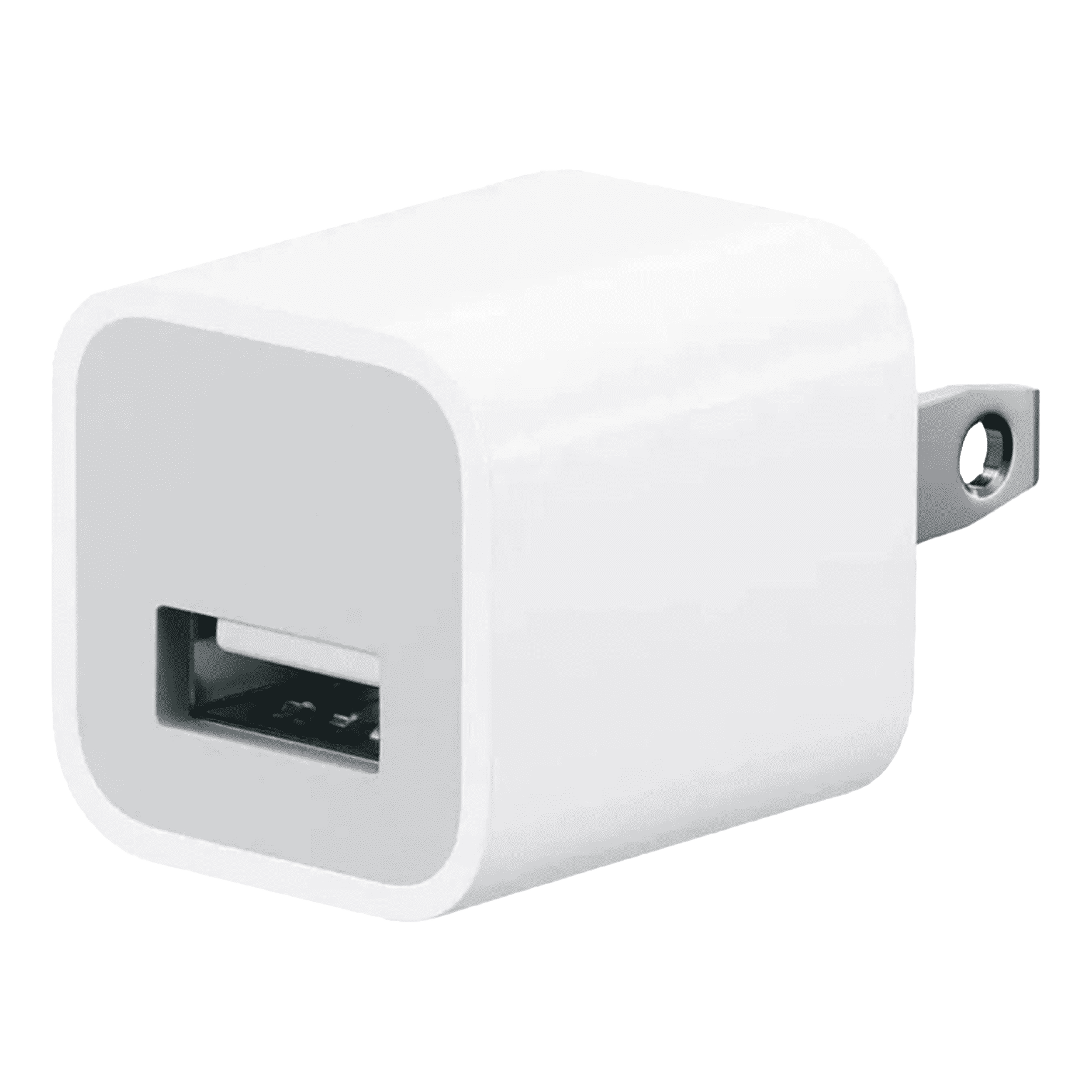 5W USB-A Power Wall Adapter For IPhone / IPad / Watch / IPod (OEM Grade New) (Bulk Packaging) (50 Pack)
