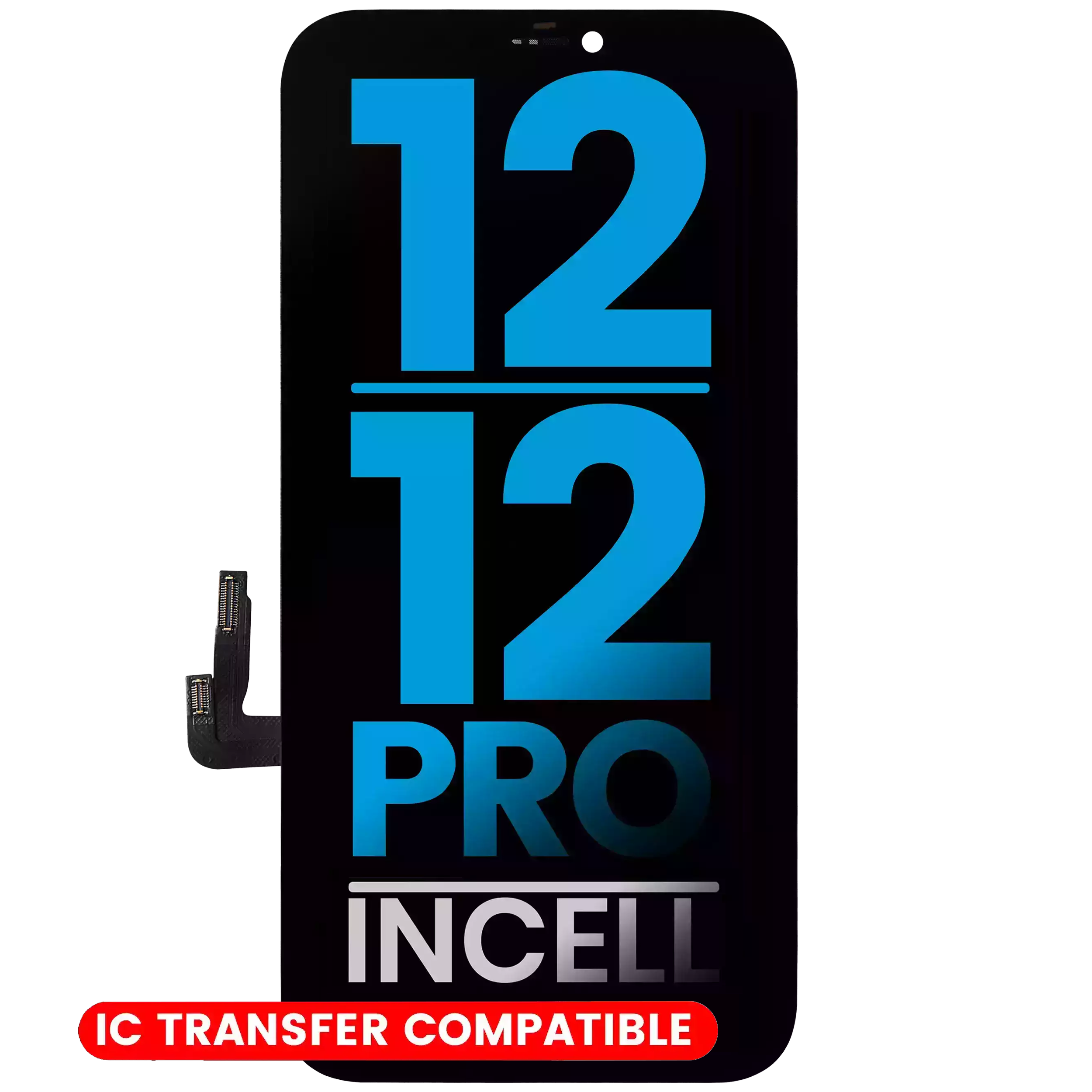LCD Assembly For iPhone 12 / 12 Pro (Aftermarket / Incell)