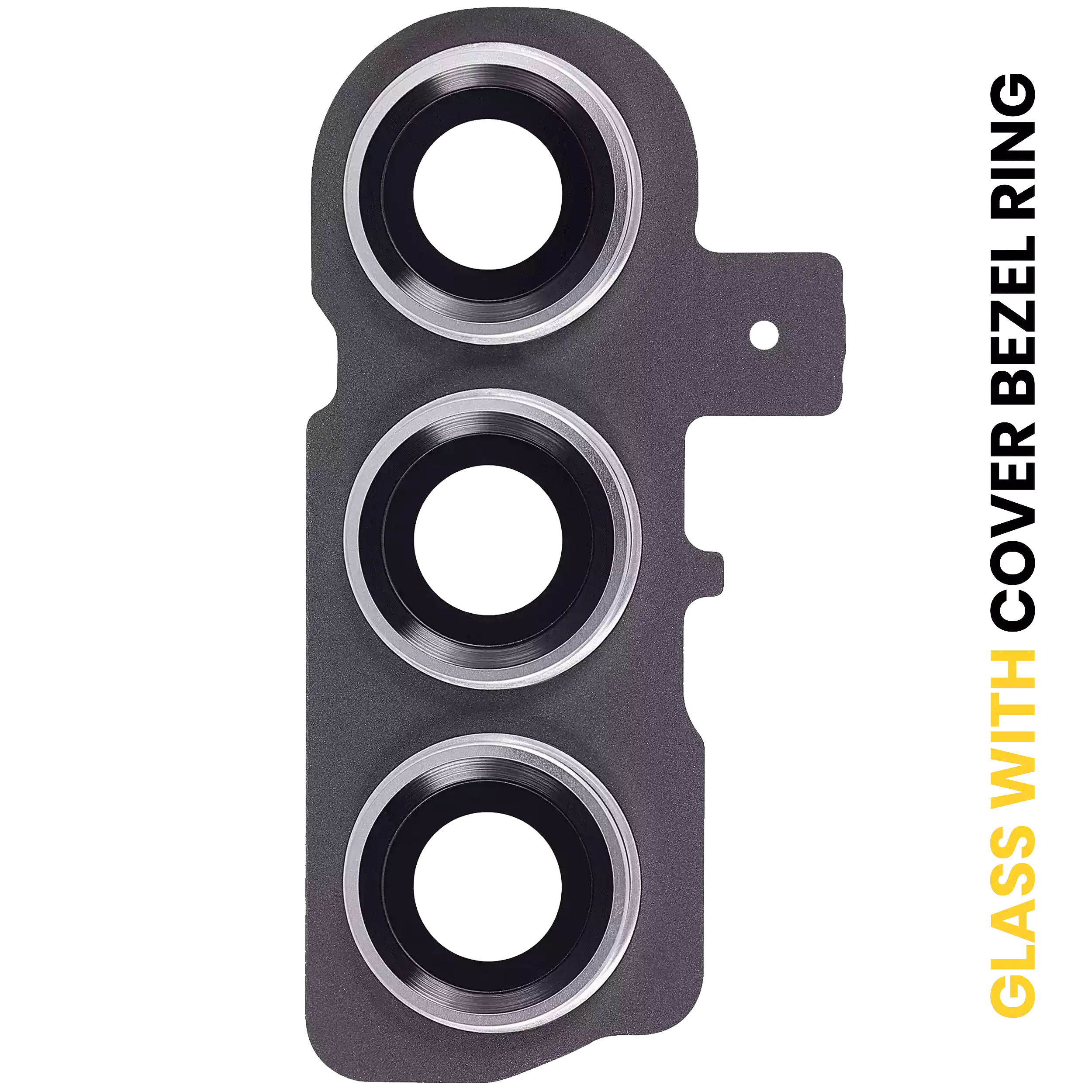 Back Camera Lens With Cover Bezel Ring For Samsung Galaxy S23 5G / S23 Plus 5G (Cream)