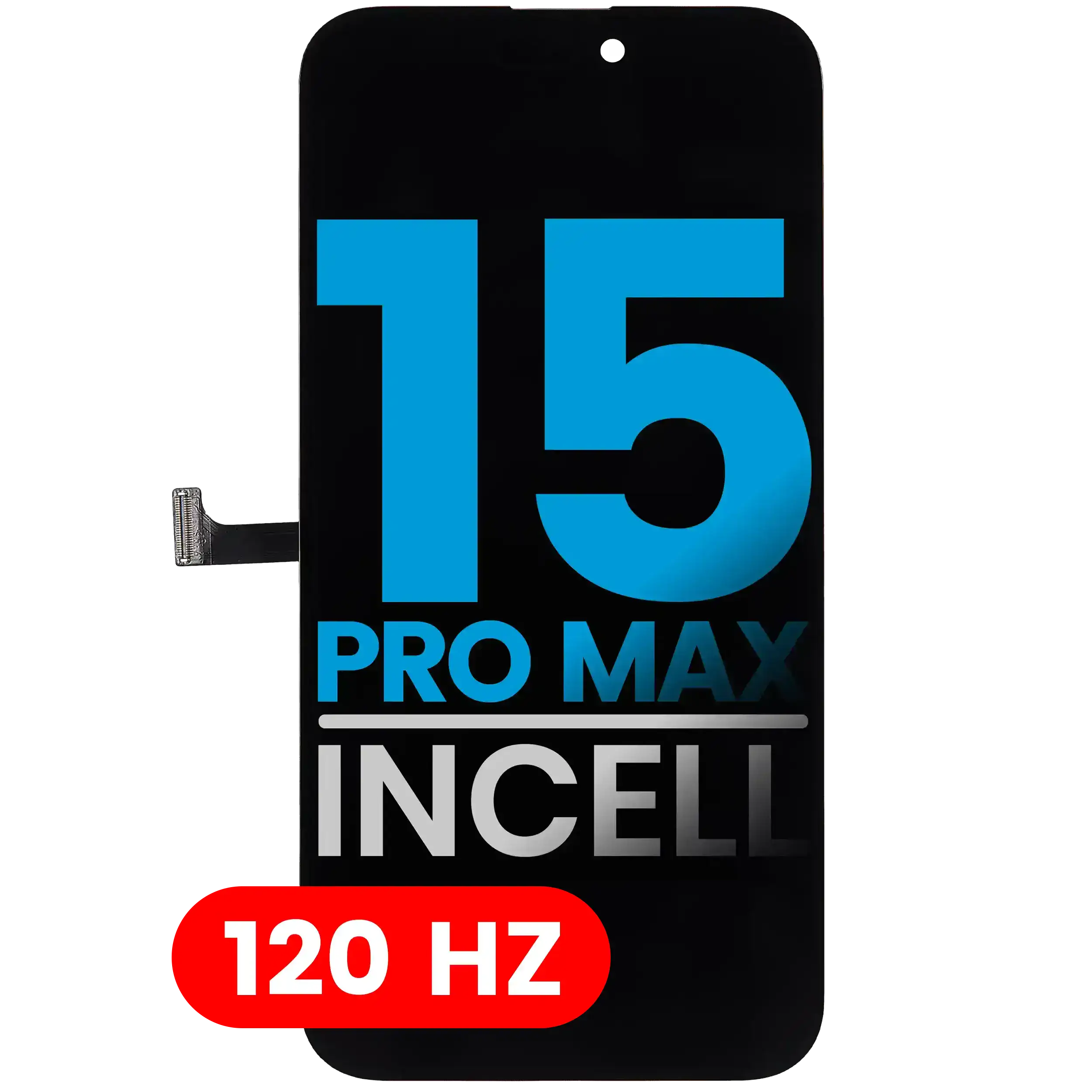 LCD Assembly For iPhone 15 Pro Max (Aftermarket: AQ7 / Incell) (120HZ)