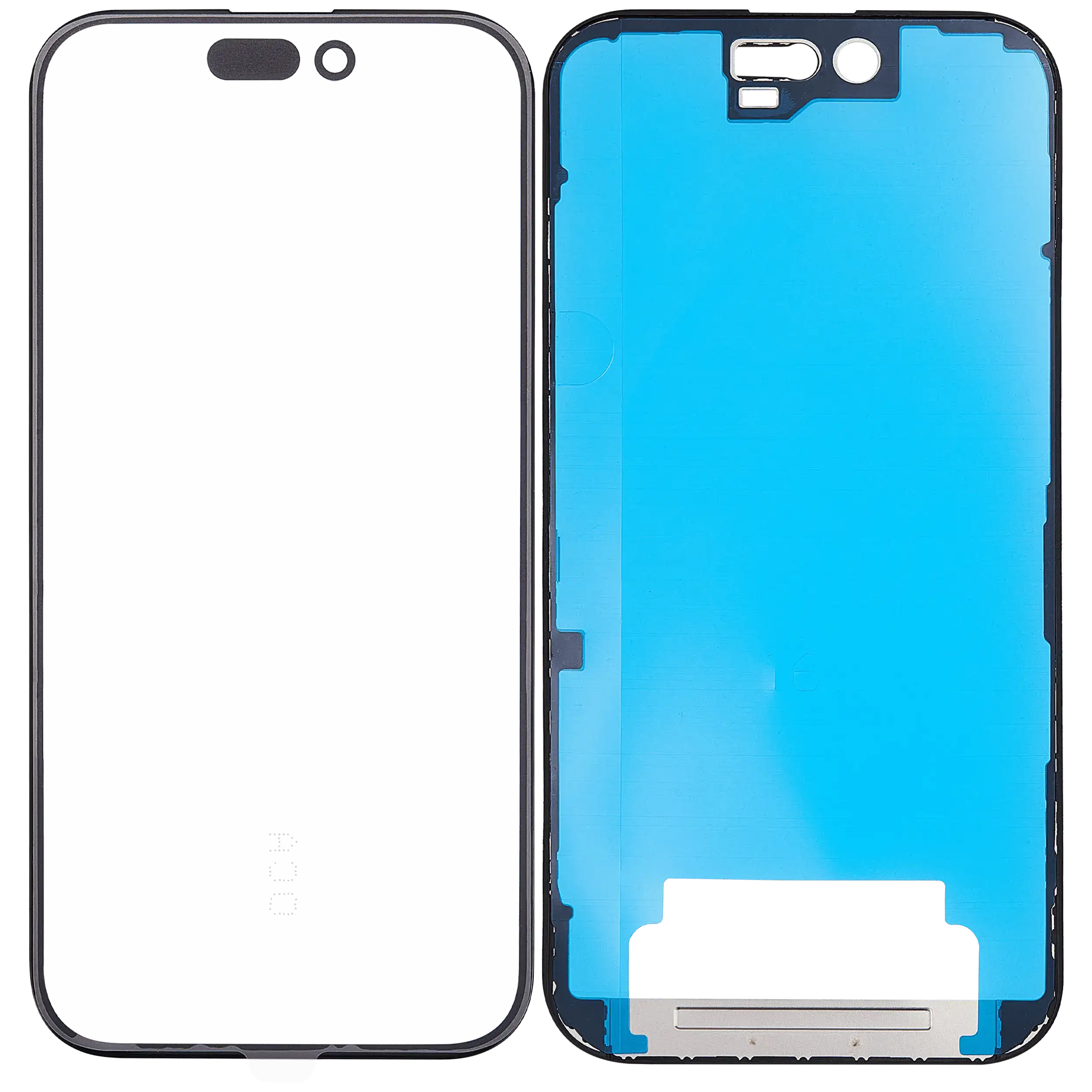 3 in 1  (Glass With OCA Pre-Installed + Frame) For iPhone 16 (OCA Master)