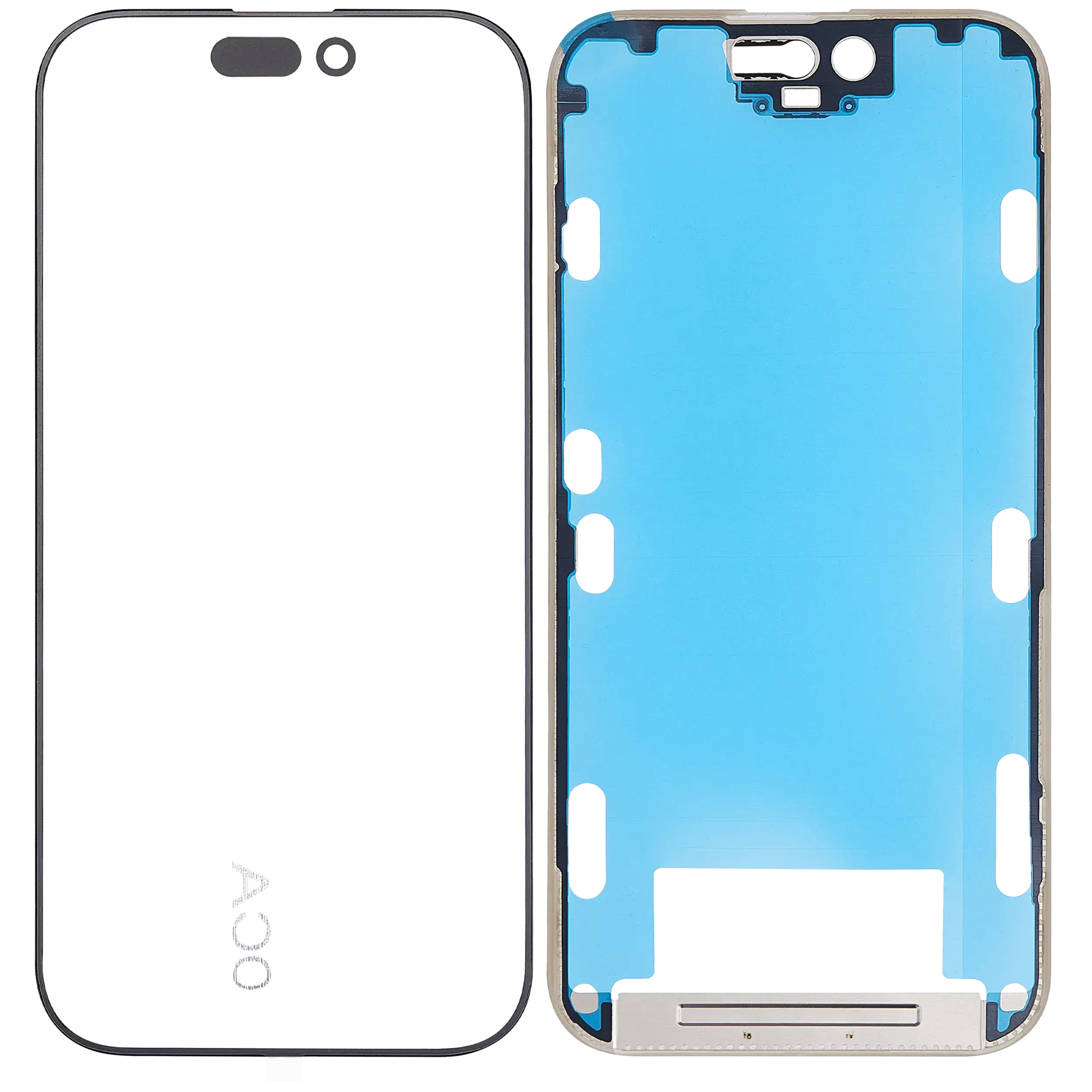 3 in 1  (Glass With OCA Pre-Installed + Frame) For iPhone 16 Pro (OCA Master)