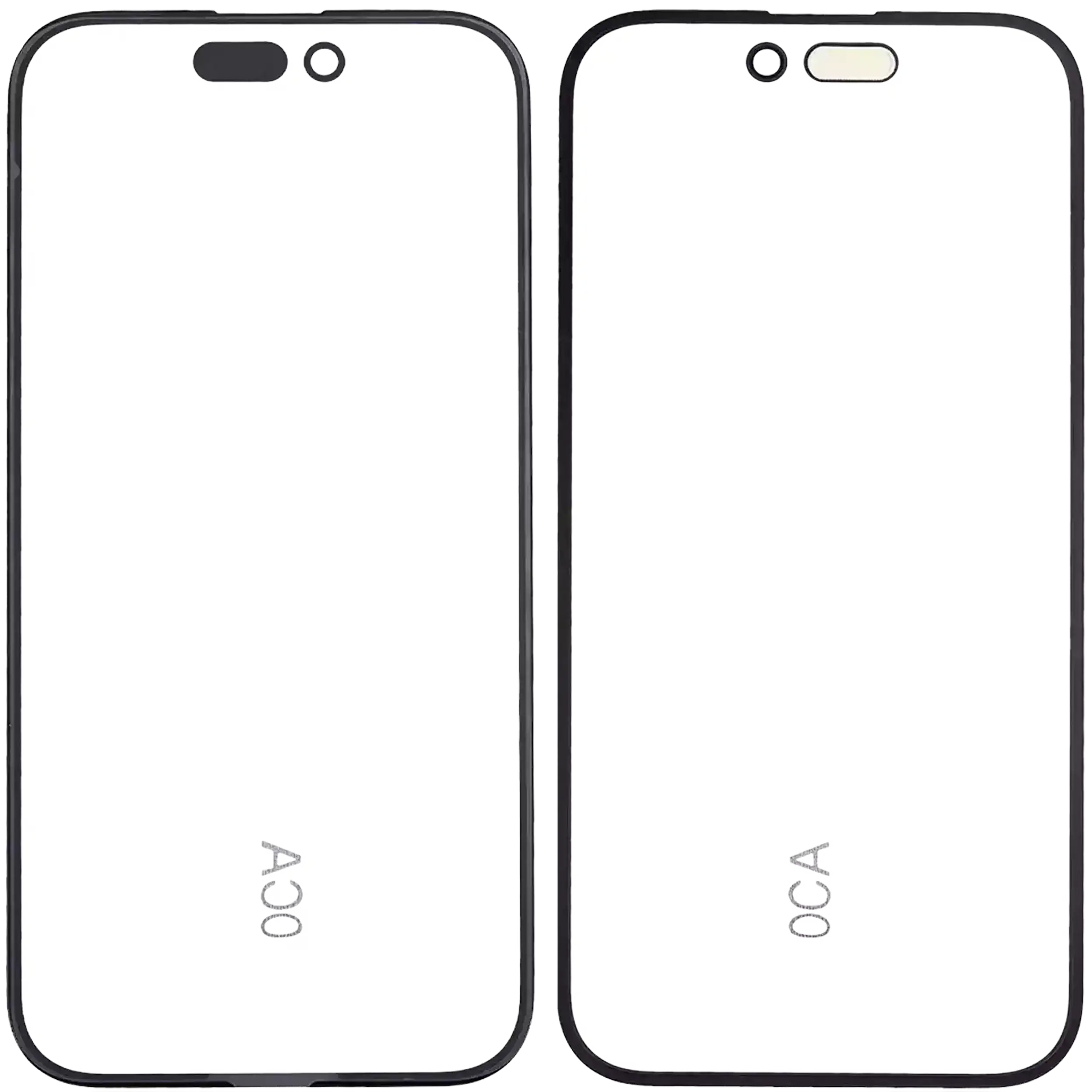 Frame Only For iPhone 15 (5 Pack) (OCA Master)