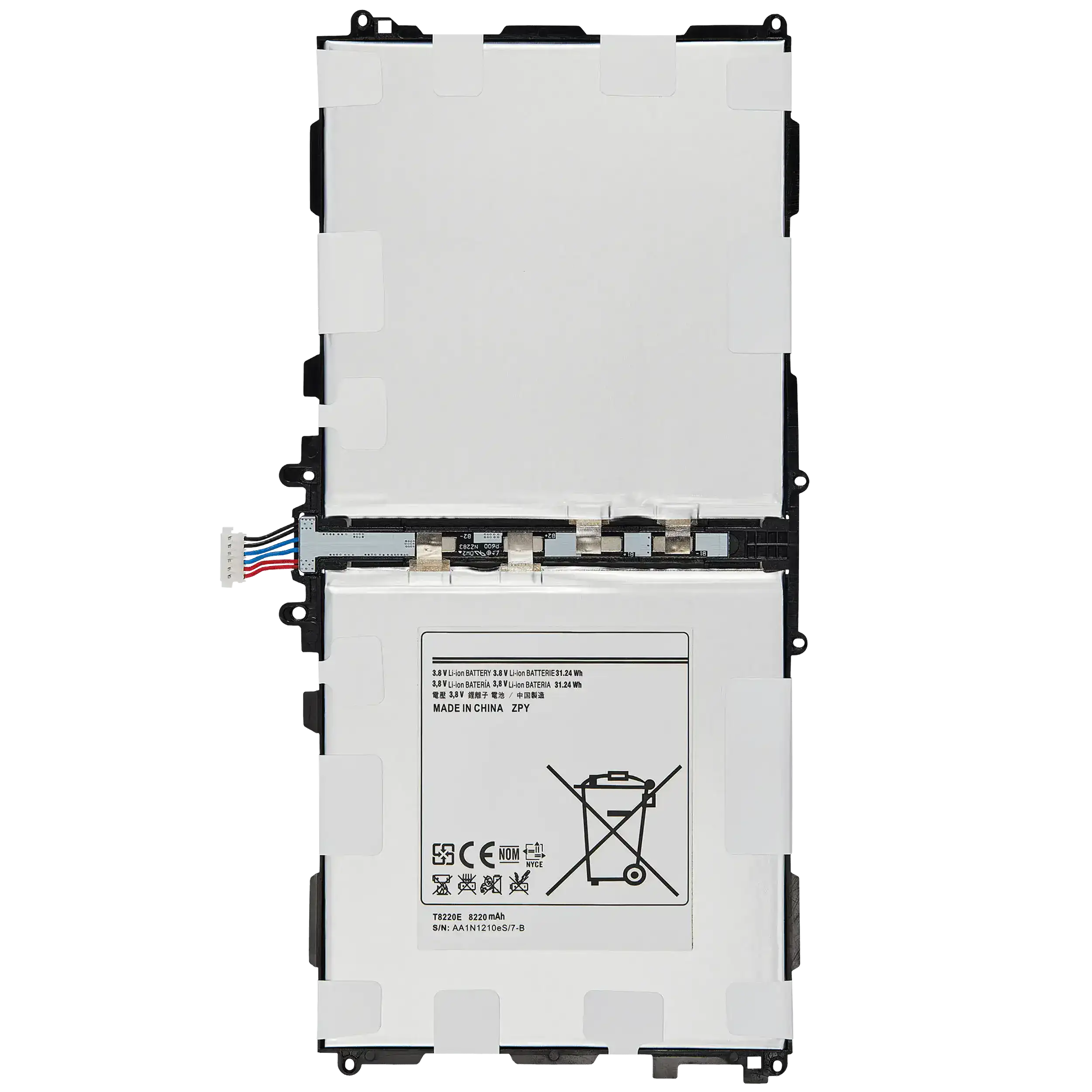 Replacement Battery For Samsung Galaxy Tab Pro 10.1" (T520 / T525) (2014) / Note 10.1" (P600 / P601 / P605) (2014)  (T8220E)