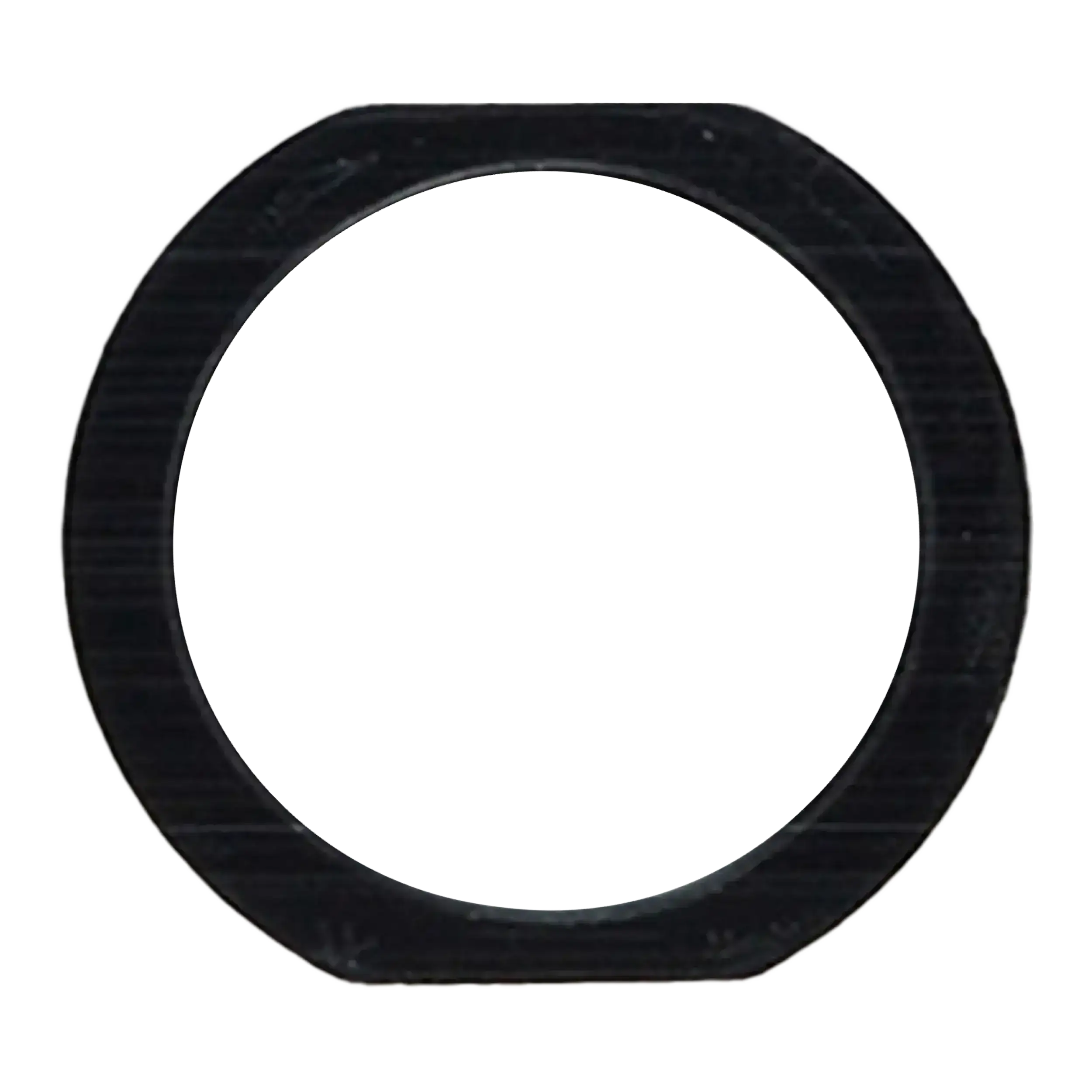 Home Button Gasket For iPad Pro 10.5"/ Pro 12.9" 1st Gen / Pro 12.9" 2nd Gen/ Pro 9.7"/ iPad 5/ iPad 6 / iPad 7/ iPad 8/ iPad 9  /  Air 1 / Air 2 / Mini 3 / Mini 4 / Mini 5  (Black) (10 Pack)