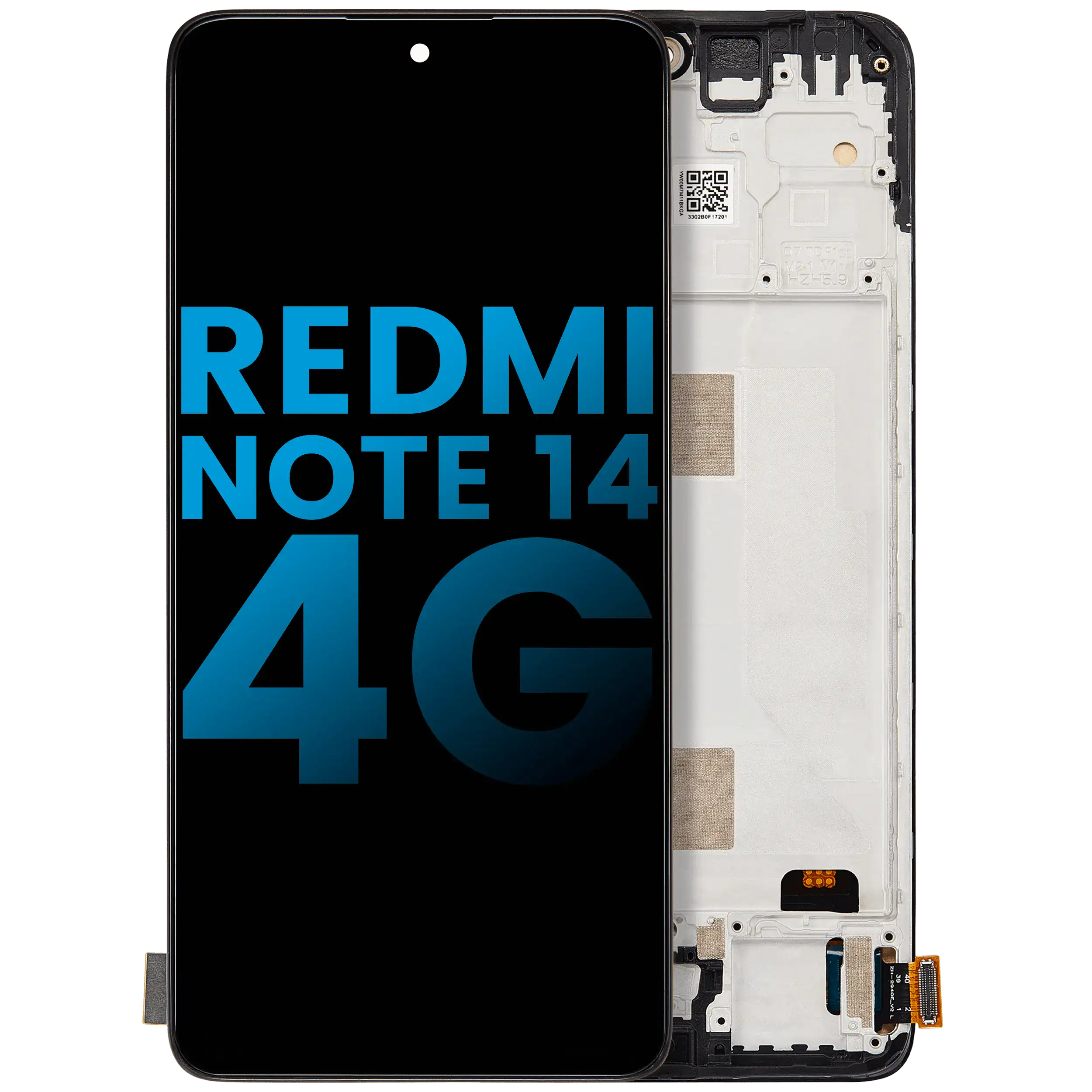 LCD Assembly With Frame For Xiaomi Redmi Note 14 4G (Aftermarket: Incell) (All Colors)