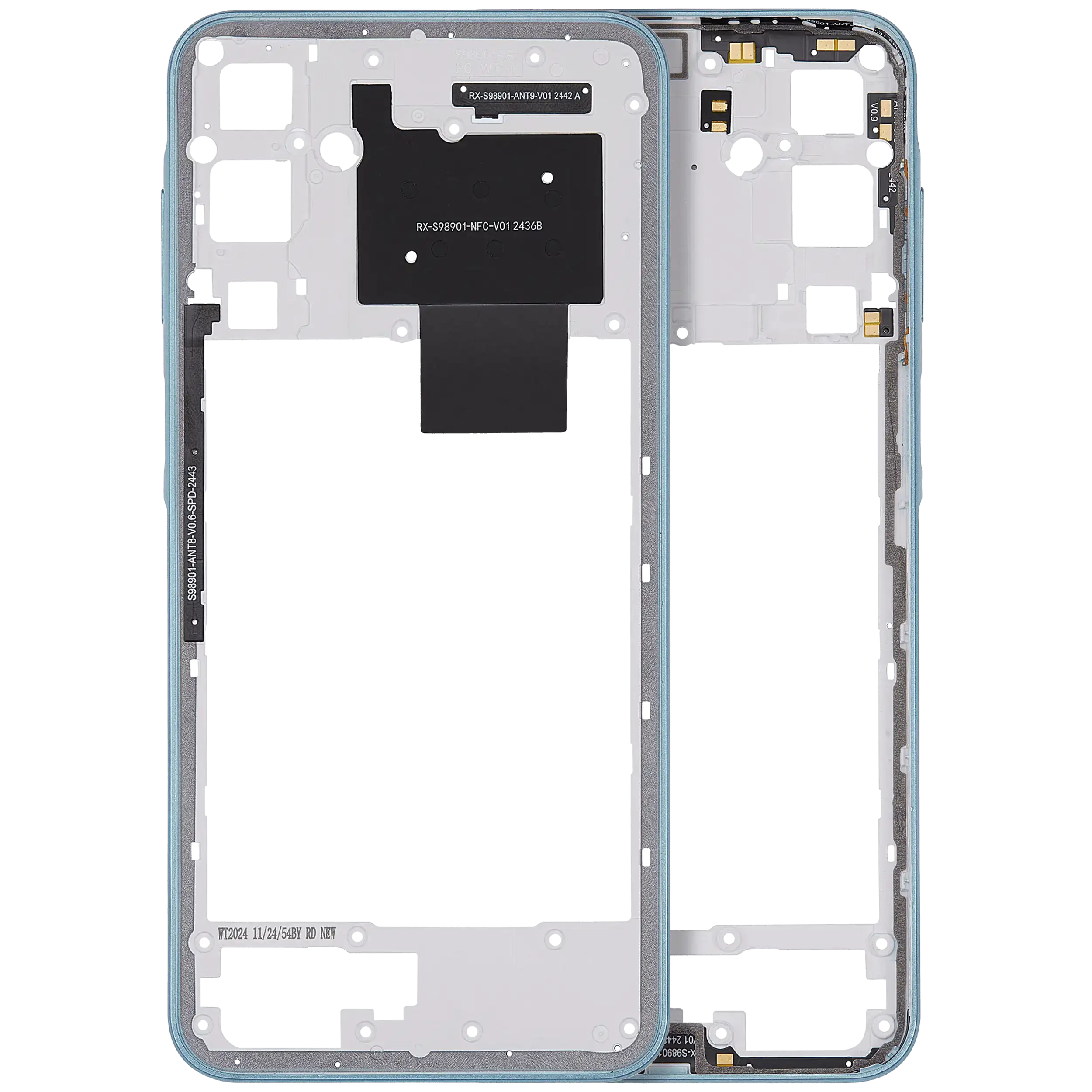 Mid-Frame Housing For Samsung Galaxy A16 5G (A166P / 2024) (Light Green)