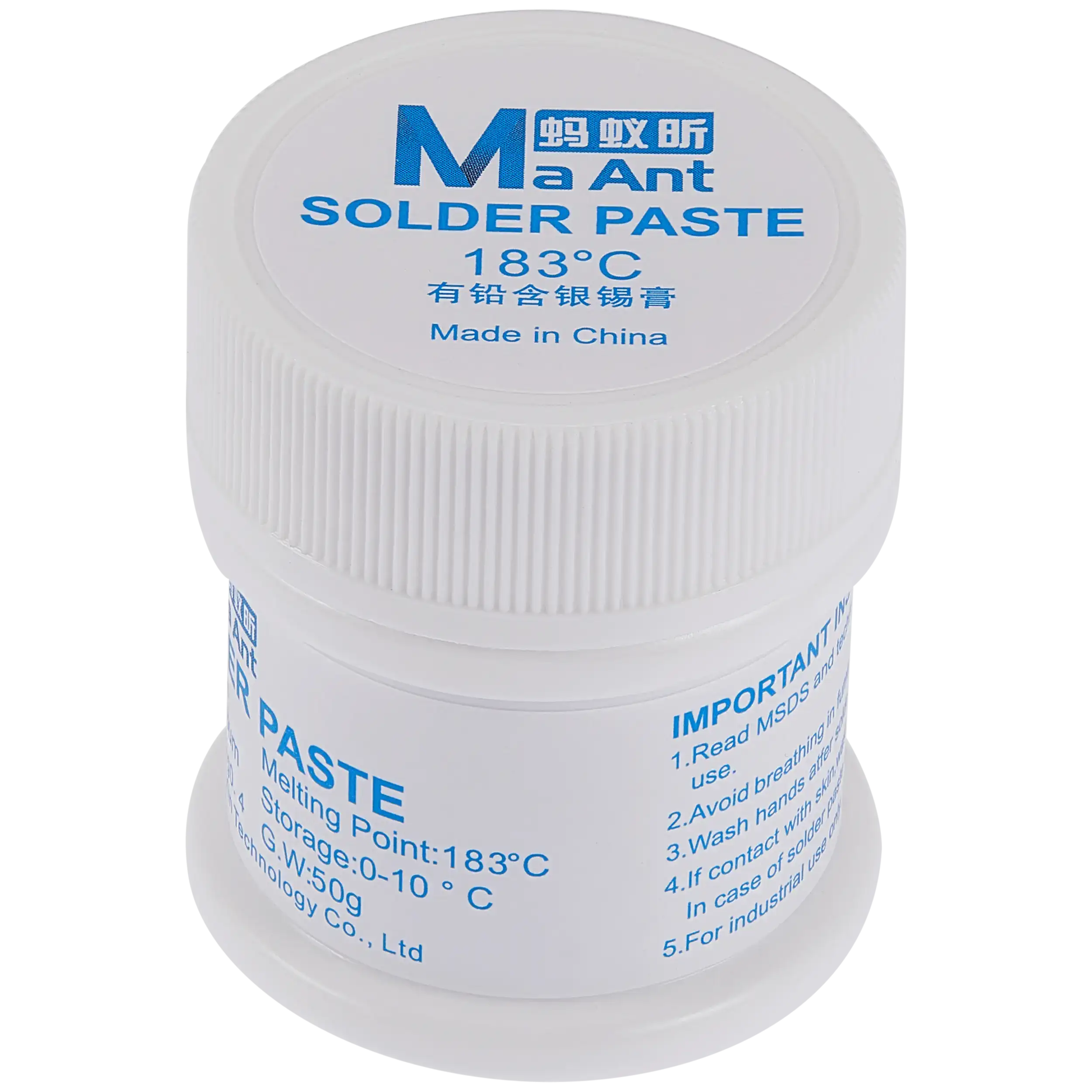 183°C Leaded Silver Solder Paste (MaAnt)