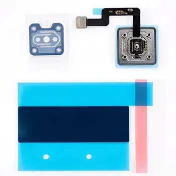 Fingerprint Sensor (Touch ID Board with Bracket Kit) For MacBook Air 15" (A3241) (2025) (Genuine OEM) (Midnight / Sky Blue)