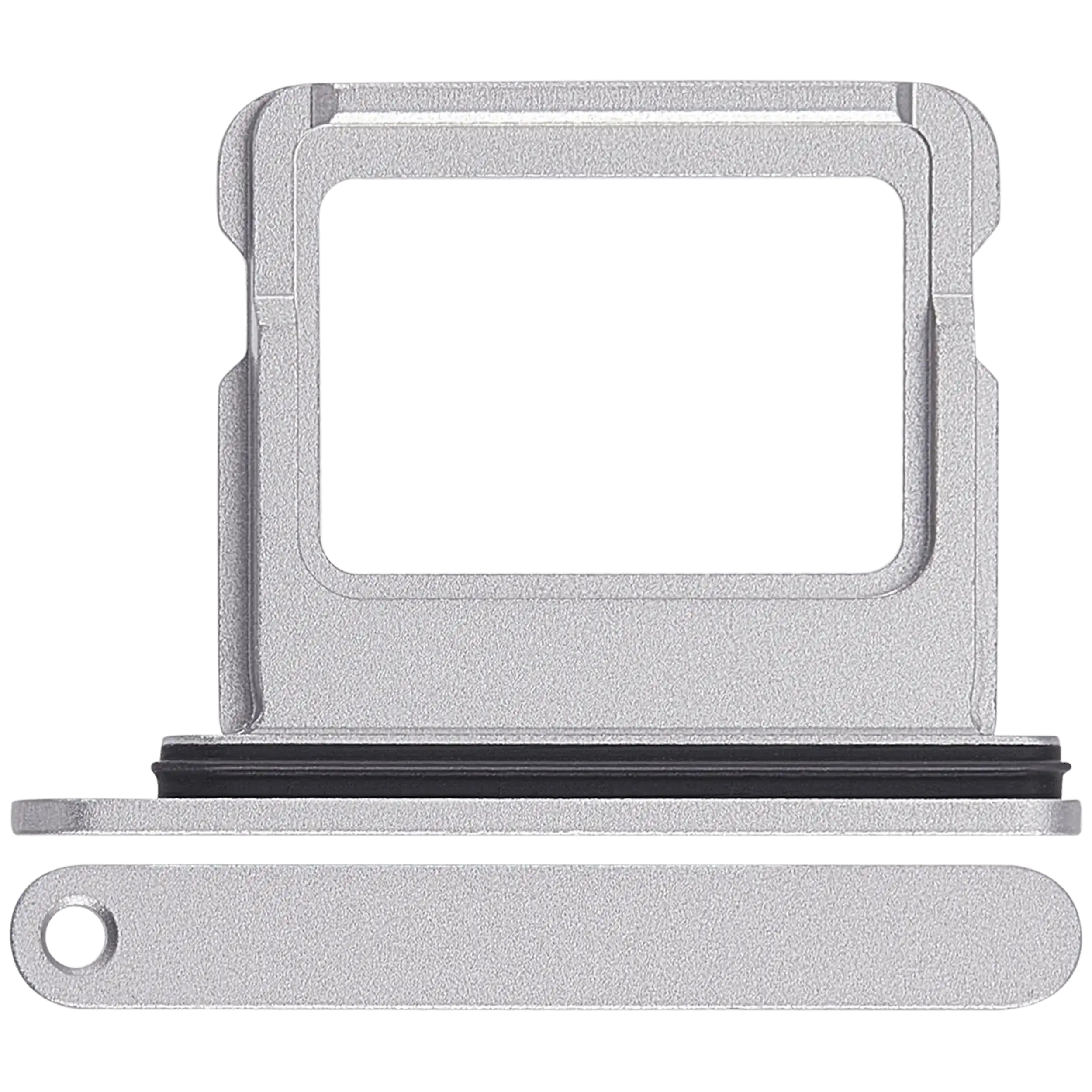 Single Sim Card Tray Compatible For iPhone 17 (White)