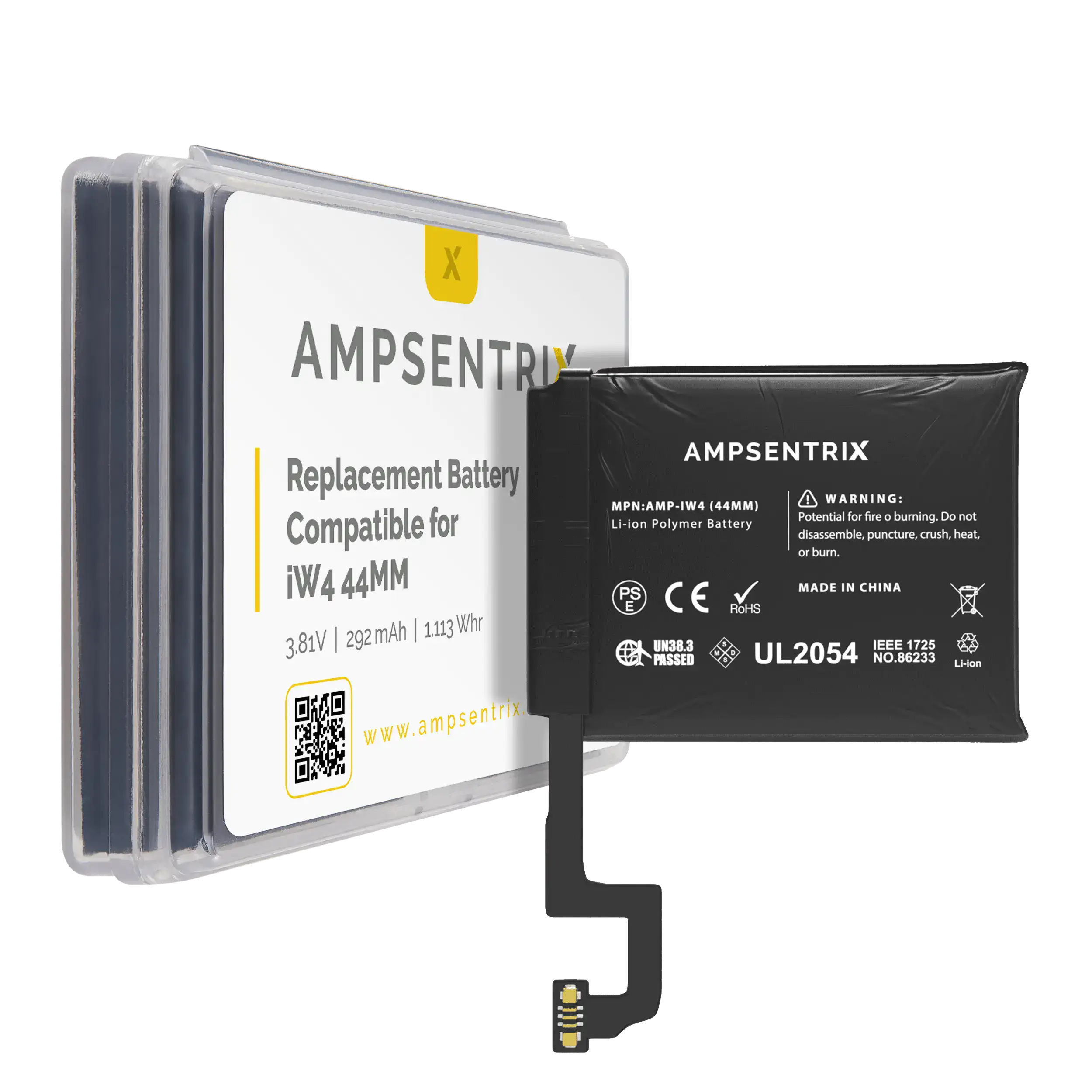 Replacement Battery For Watch Series 4 (44MM) (AmpSentrix Pro)