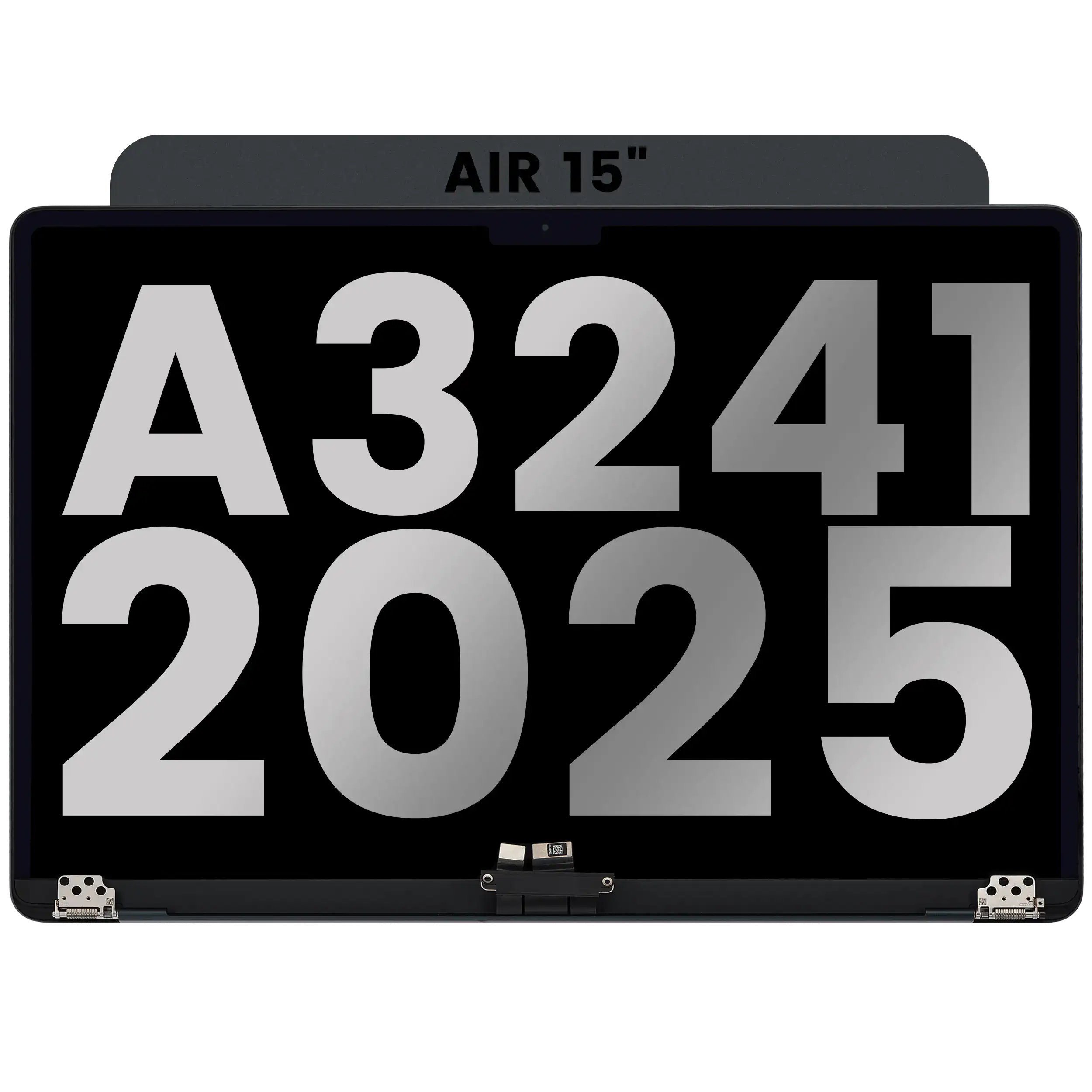 Complete LCD Display Assembly For MacBook Air 15" (A3241 / Early 2025) (Used OEM Pull: Grade A) (Midnight)