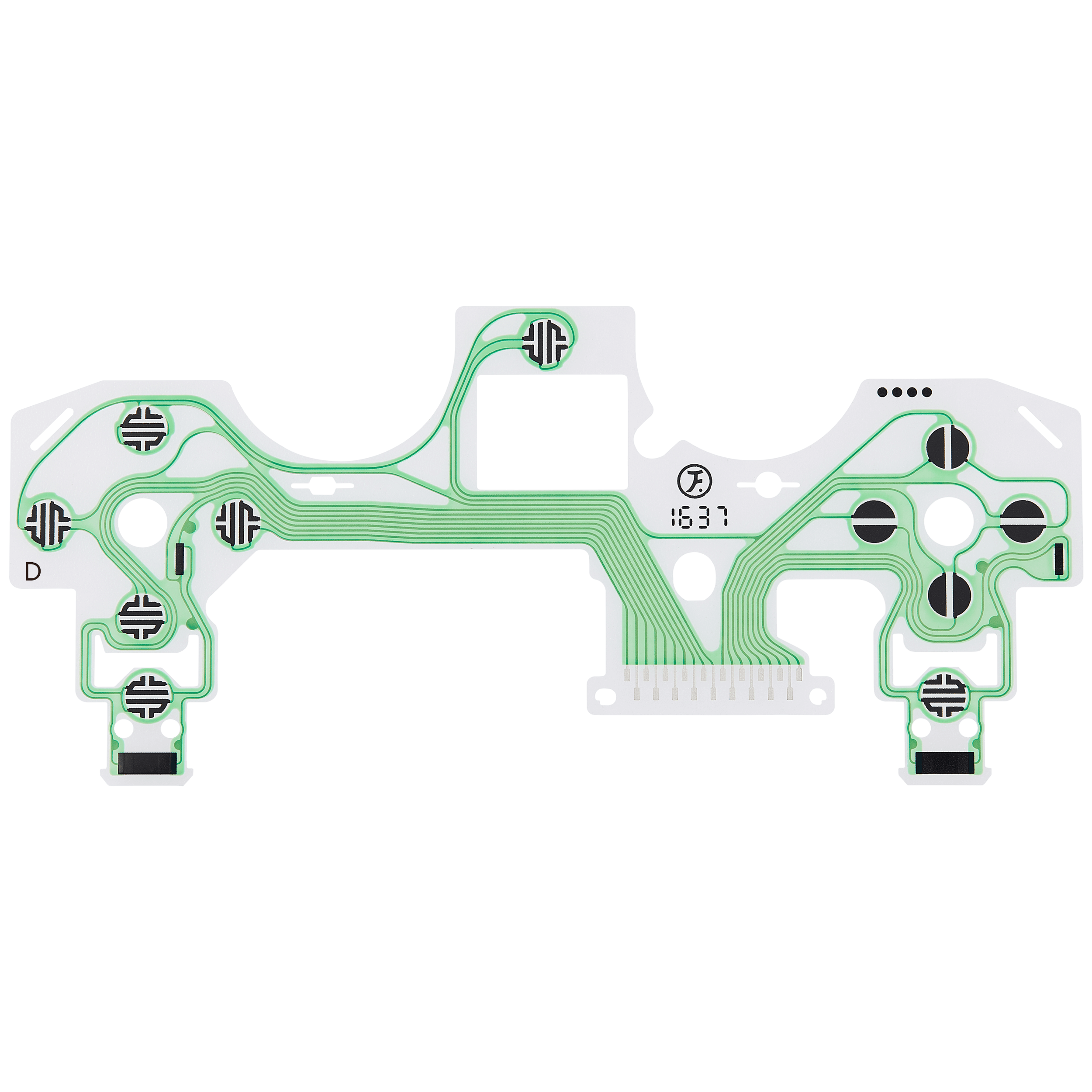 Conductive Film Keypad Ribbon Cable for PlayStation 4 Controllers (Version 1: JDS-40)
