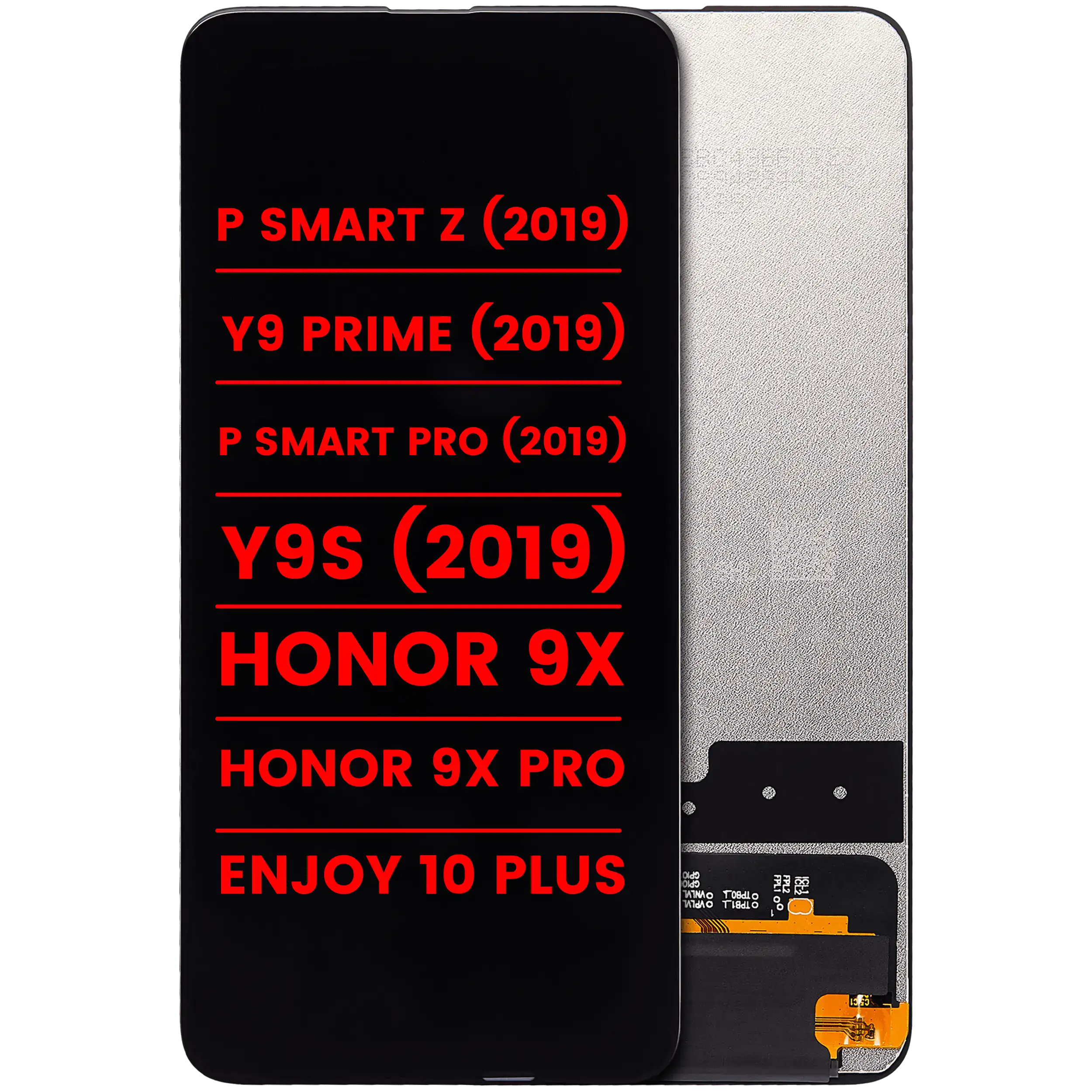 LCD Assembly Without Frame For Huawei P Smart Z (2019) / Y9 Prime (2019) / P Smart Pro (2019) / Y9S (2019) / Honor 9X / Honor 9X Pro / Enjoy 10 Plus (Aftermarket Plus) (All Colors)