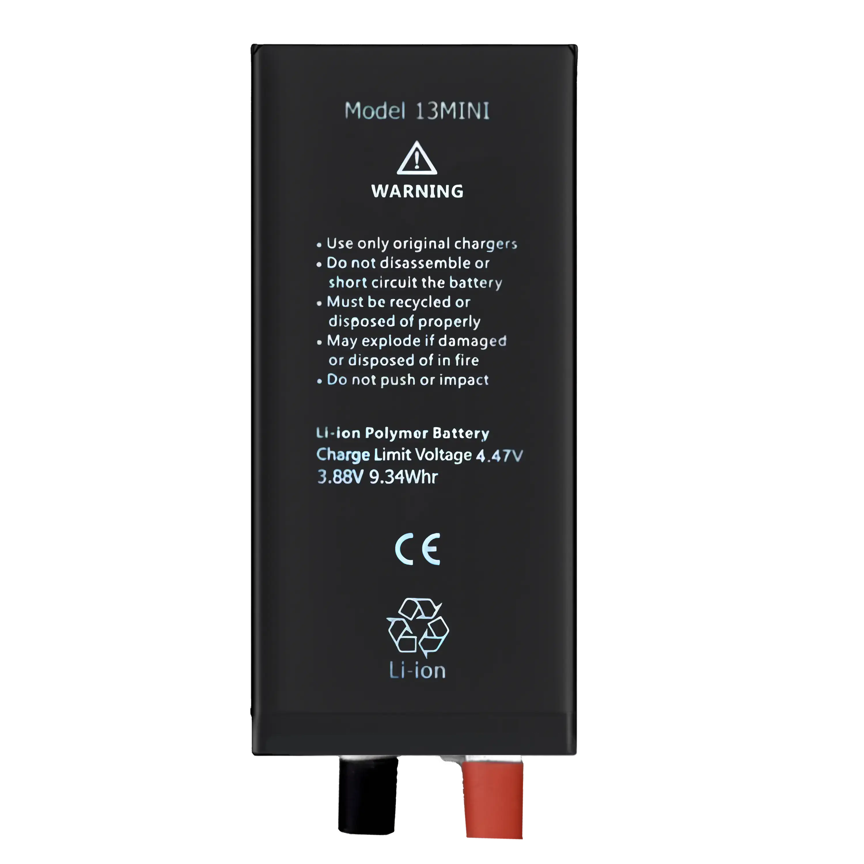 Replacement Battery For iPhone 13 Mini (Spot Welding Required) (Aftermarket)