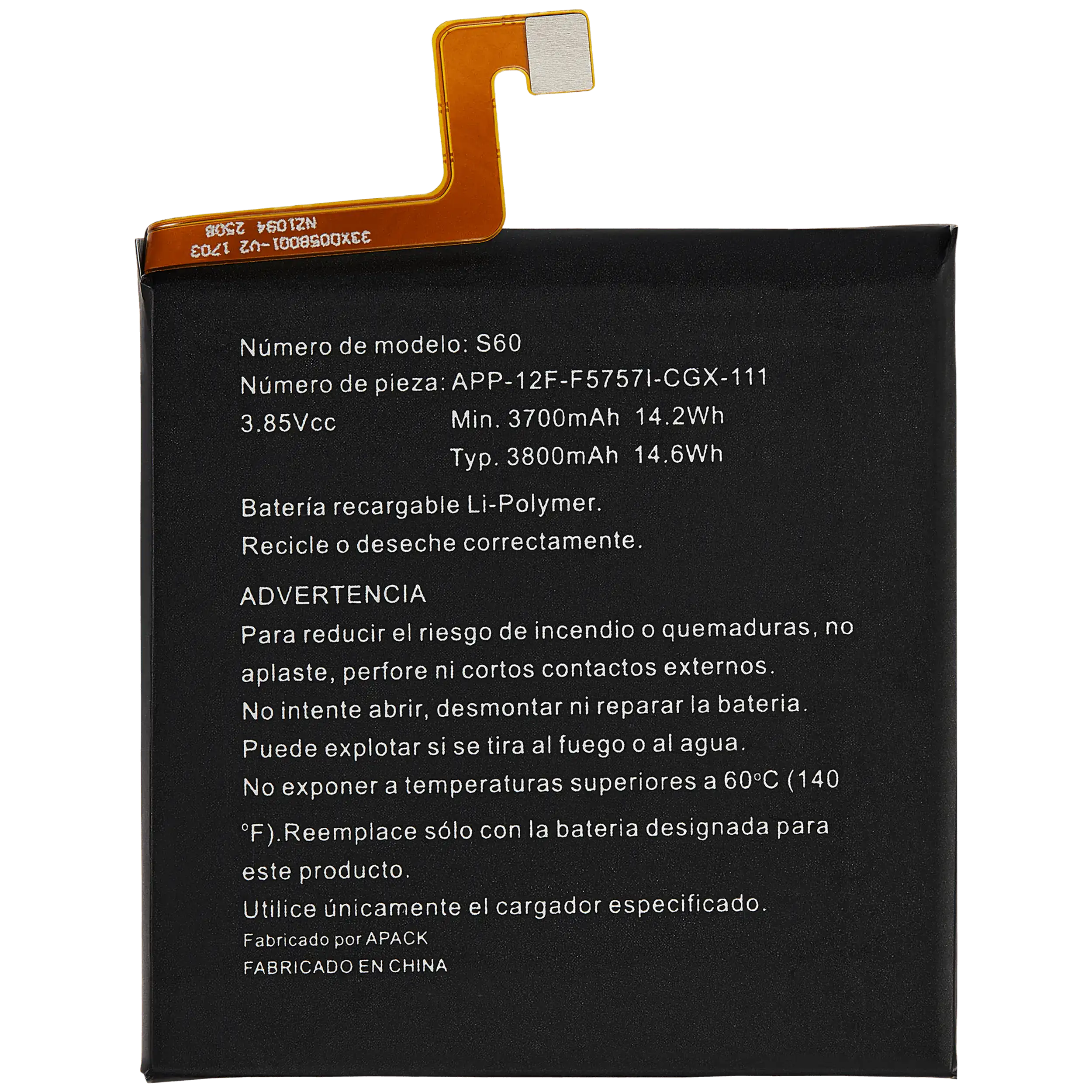 Replacement Battery For CAT S60