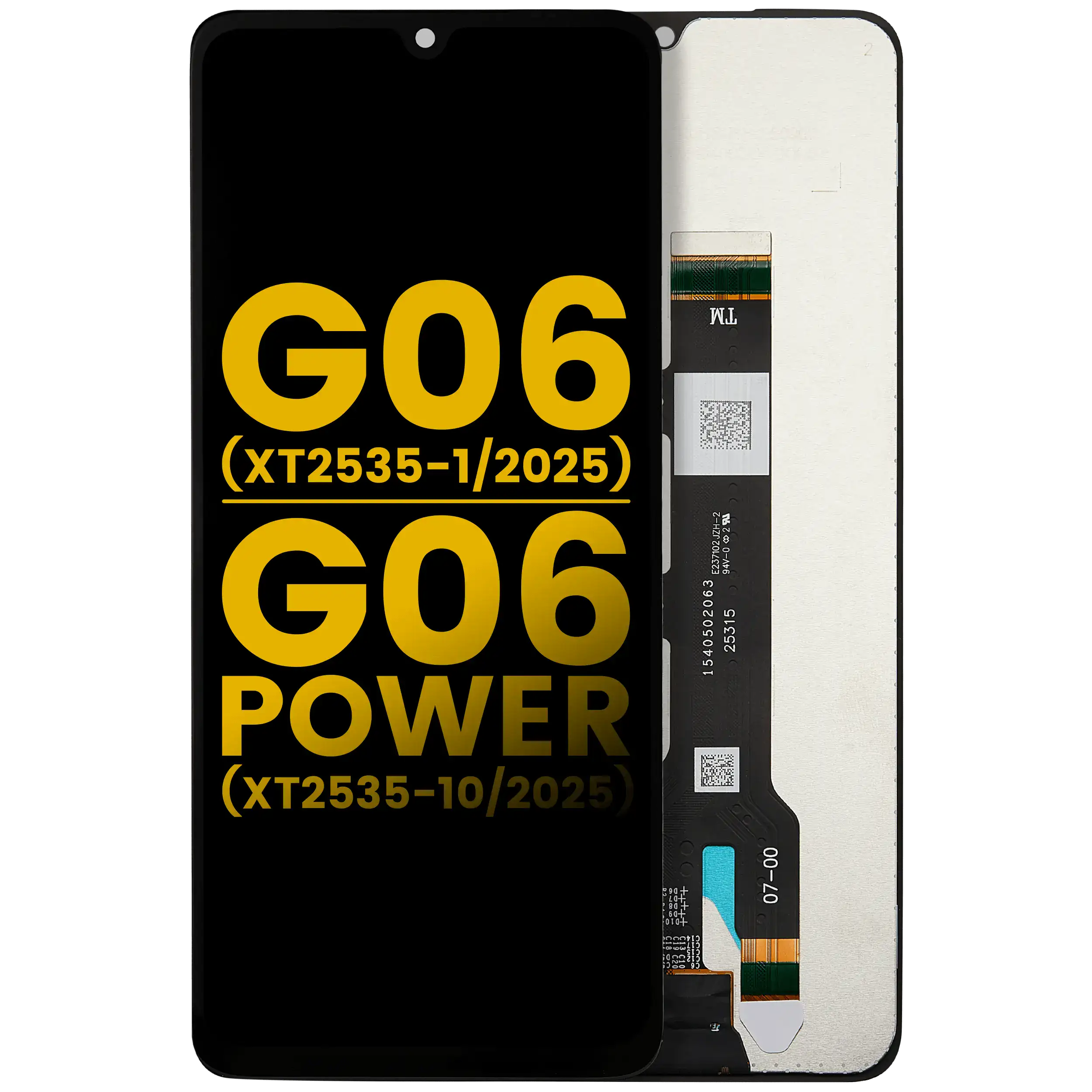 LCD Assembly Without Frame For Motorola Moto G06 (XT2535-1 /2025) / G06 Power (XT2535-10 /2025) (Refurbished) (All Colors)