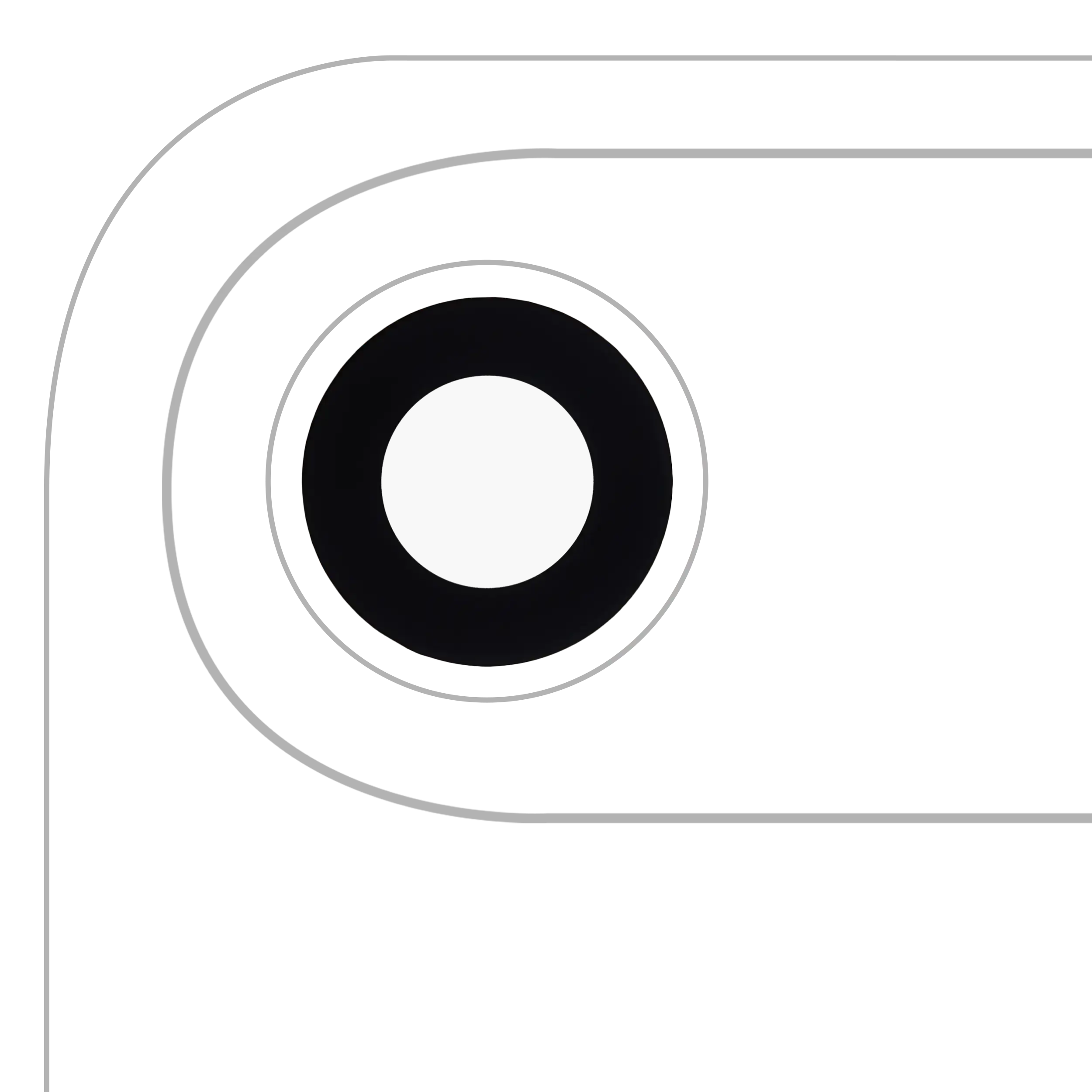 Back Camera Lens (Glass Only) With Adhesive Compatible For iphone Air (Real Sapphire) (Premium) (10 Pack)