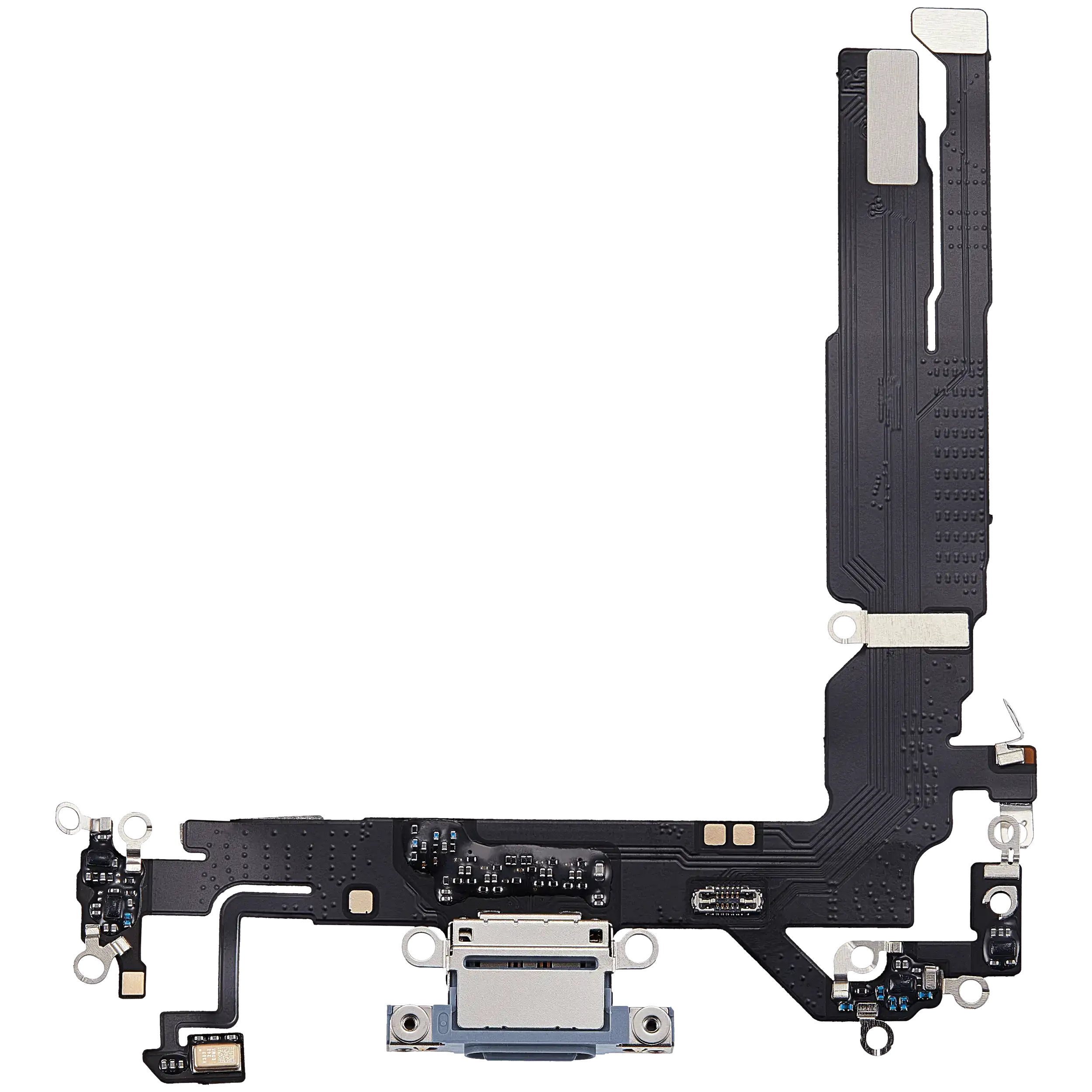 Charging Port Flex Cable For iPhone 17 (Aftermarket Plus) (Mist Blue)